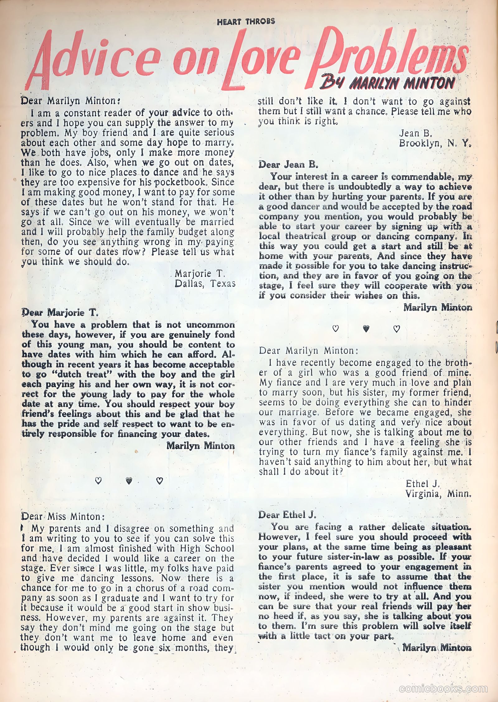 Heart Throbs #13 — page 26 of 36