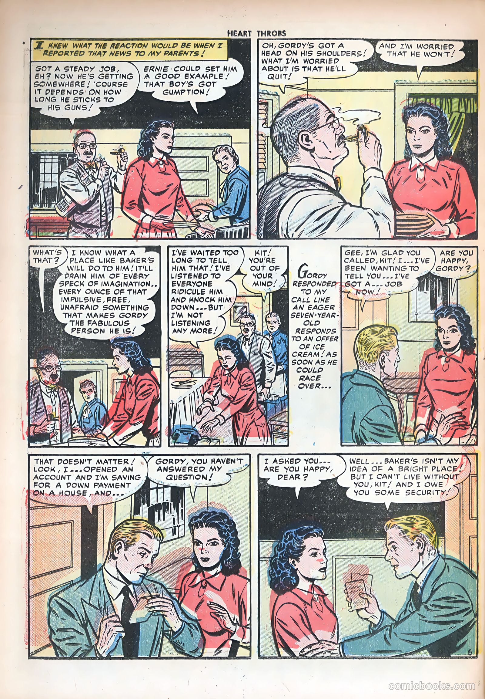 Heart Throbs #13 — page 32 of 36