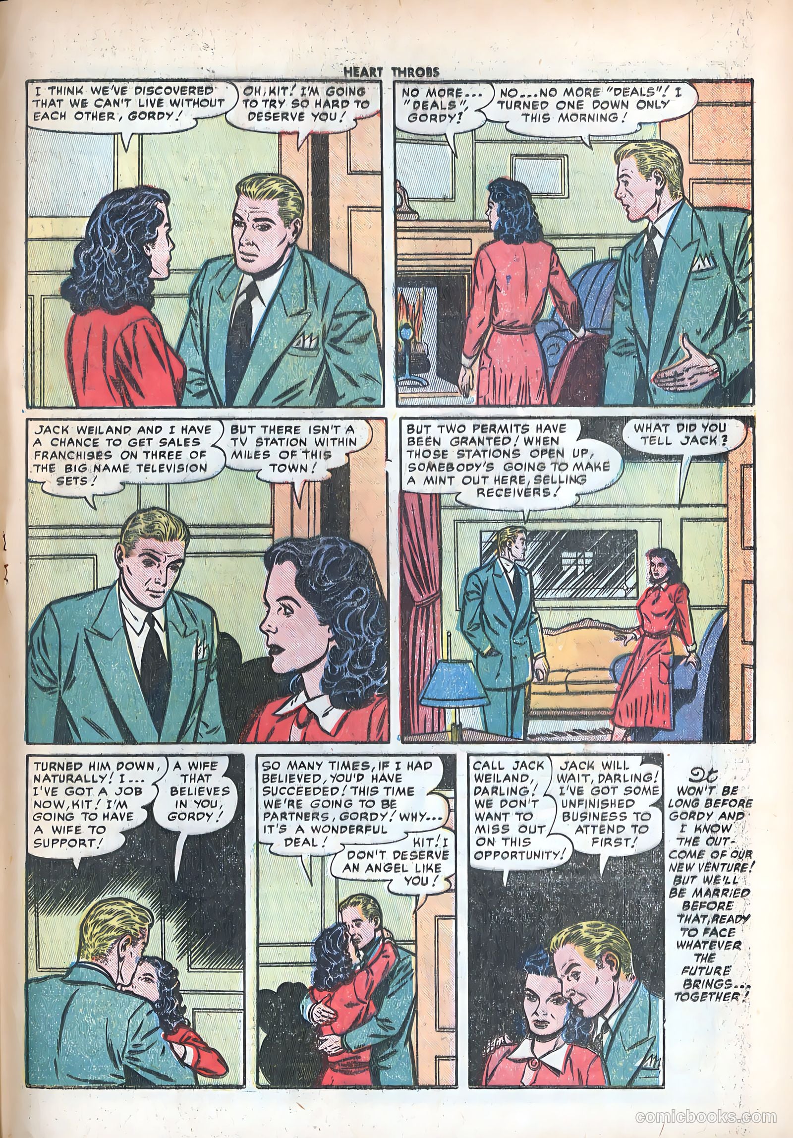 Heart Throbs #13 — page 33 of 36