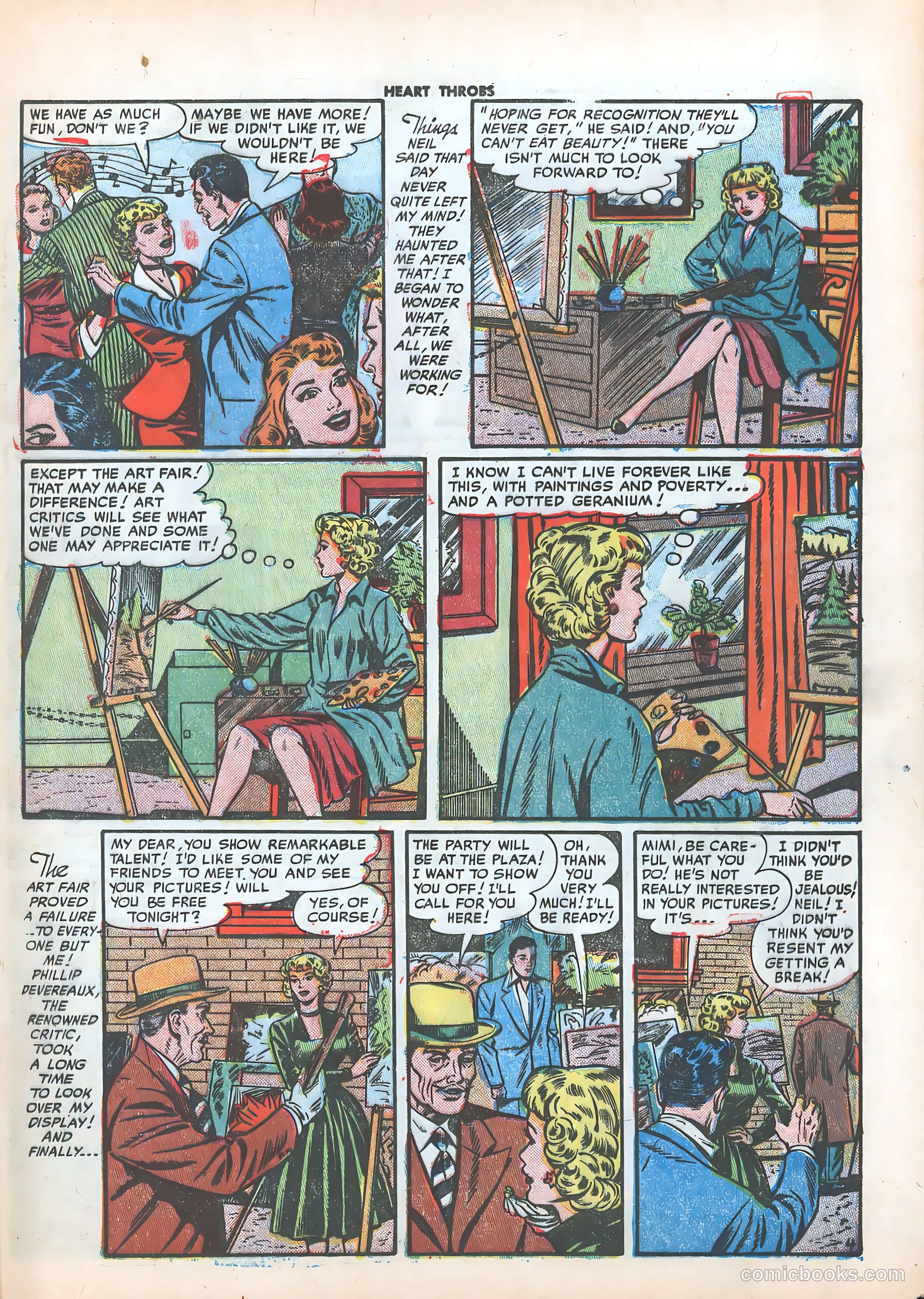 Heart Throbs #14 — page 21 of 36