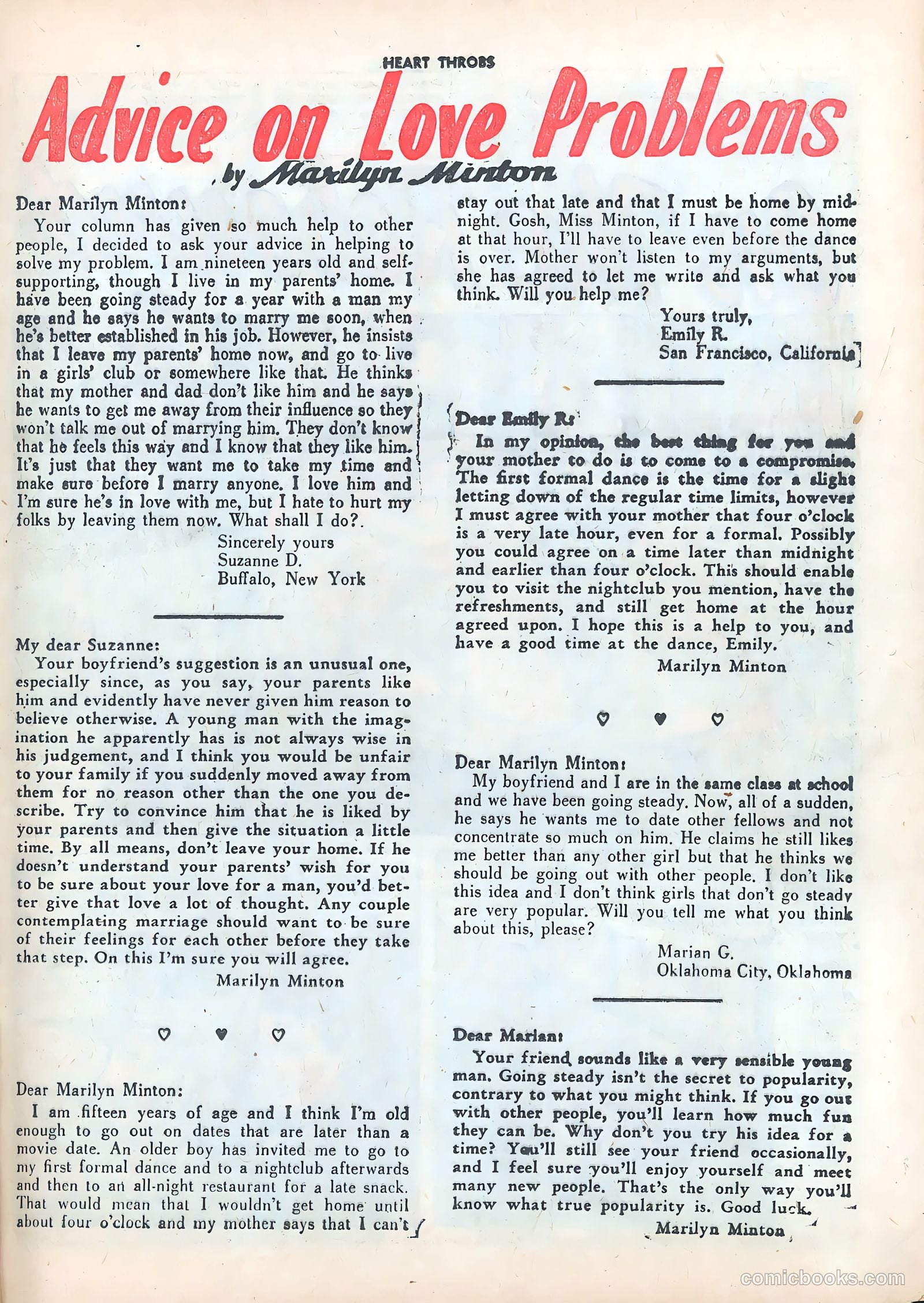 Heart Throbs #14 — page 25 of 36