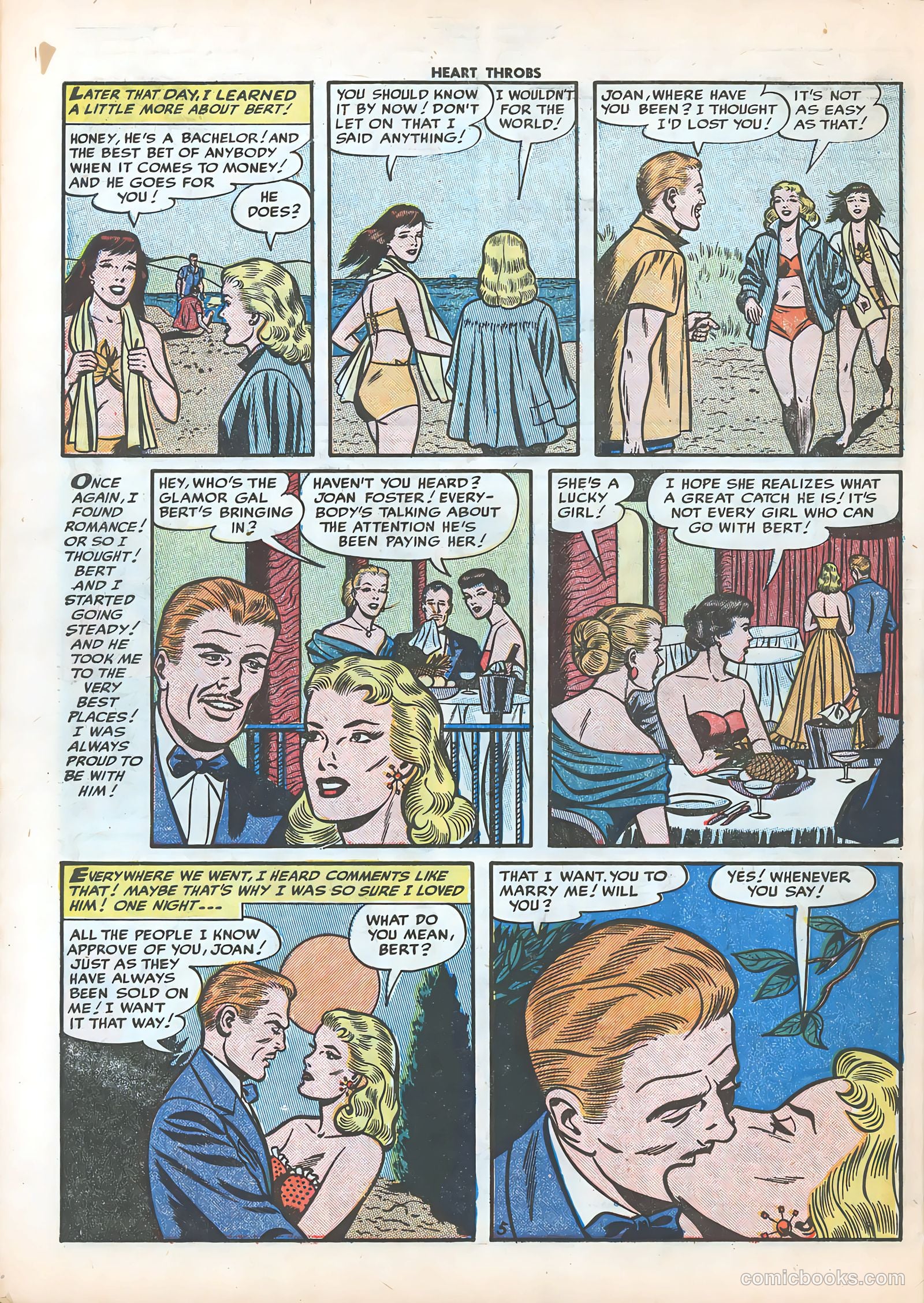 Heart Throbs #14 — page 30 of 36