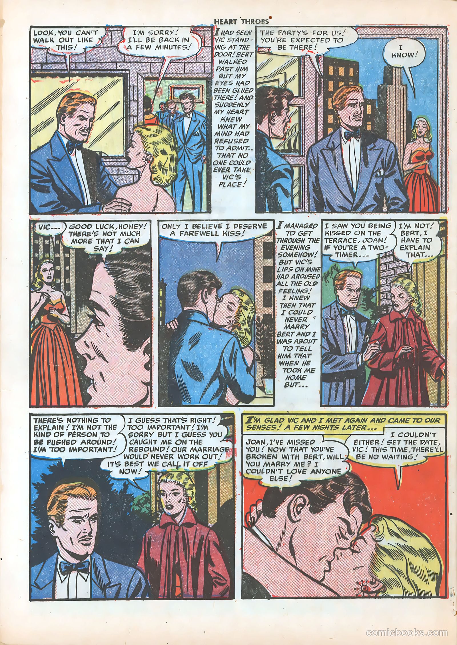 Heart Throbs #14 — page 32 of 36