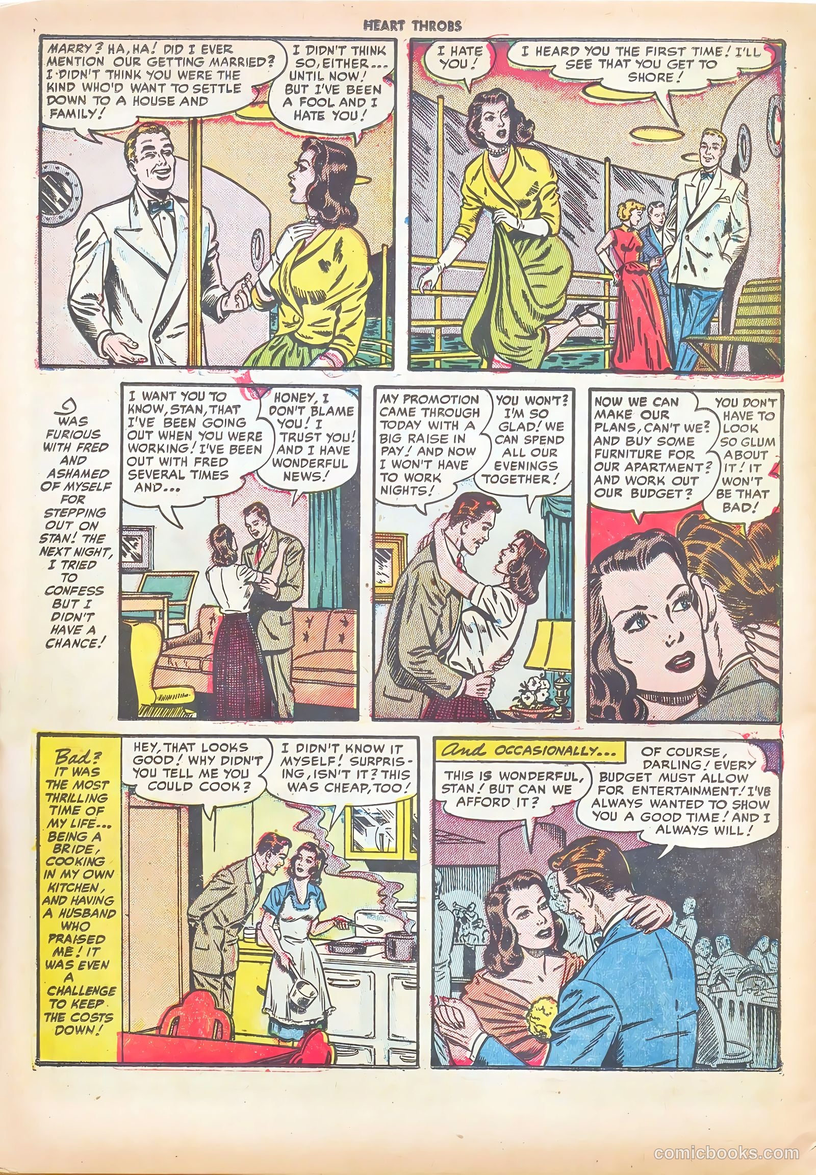 Heart Throbs #15 — page 32 of 36