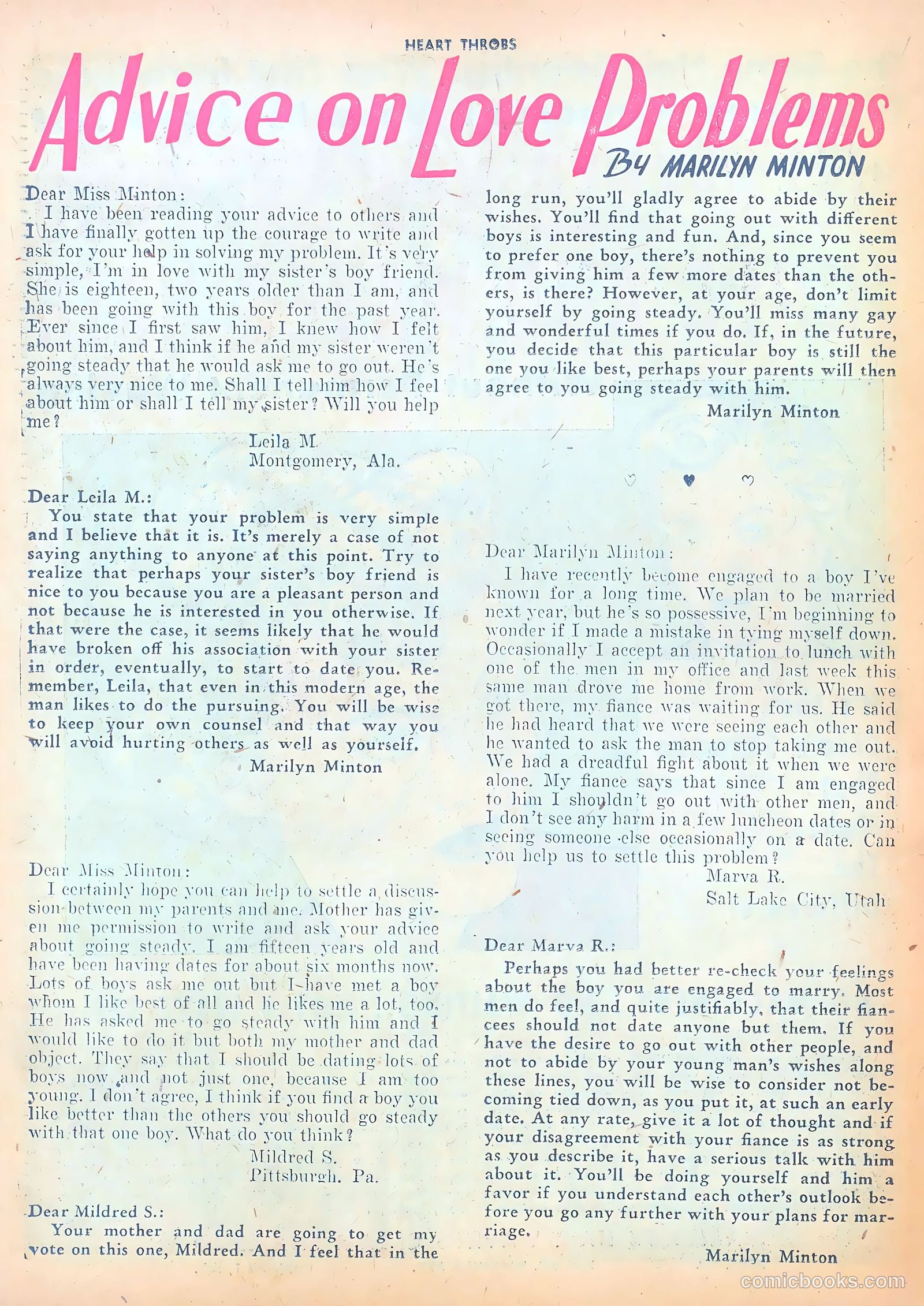 Heart Throbs #16 — page 26 of 37