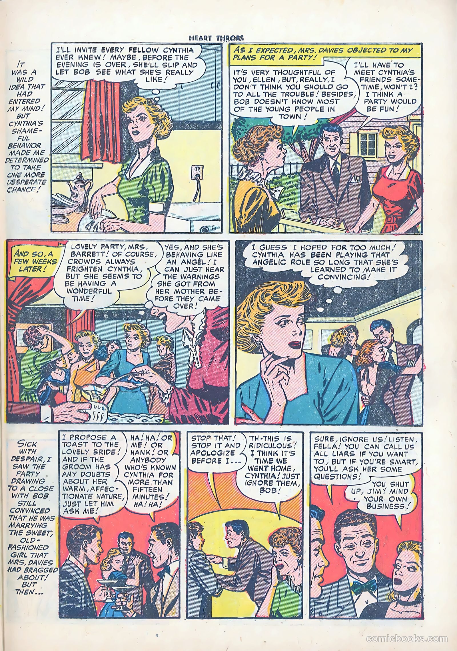 Heart Throbs #17 — page 23 of 36