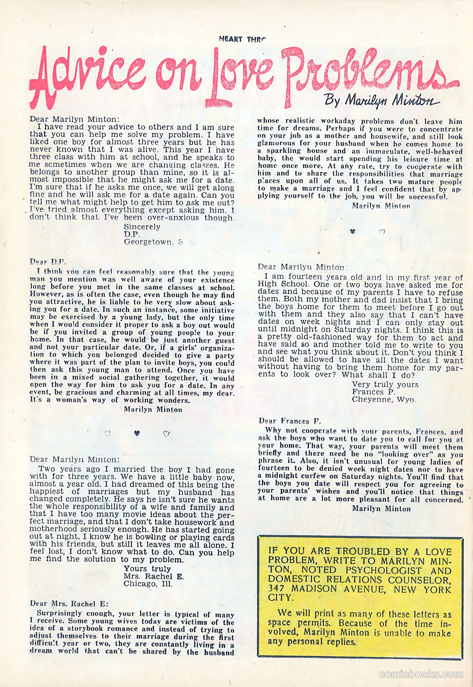 Heart Throbs #17 — page 26 of 36