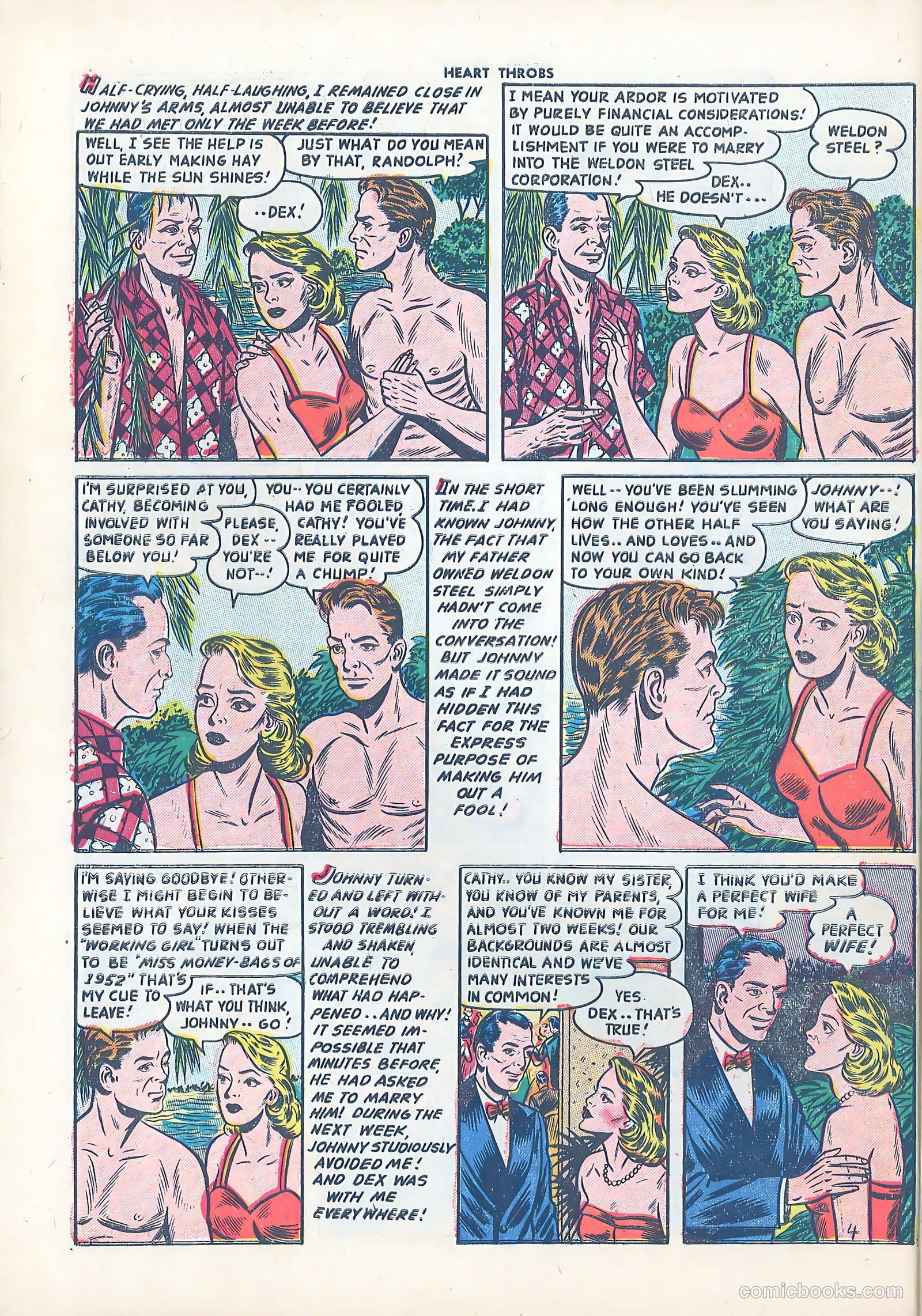 Heart Throbs #17 — page 30 of 36