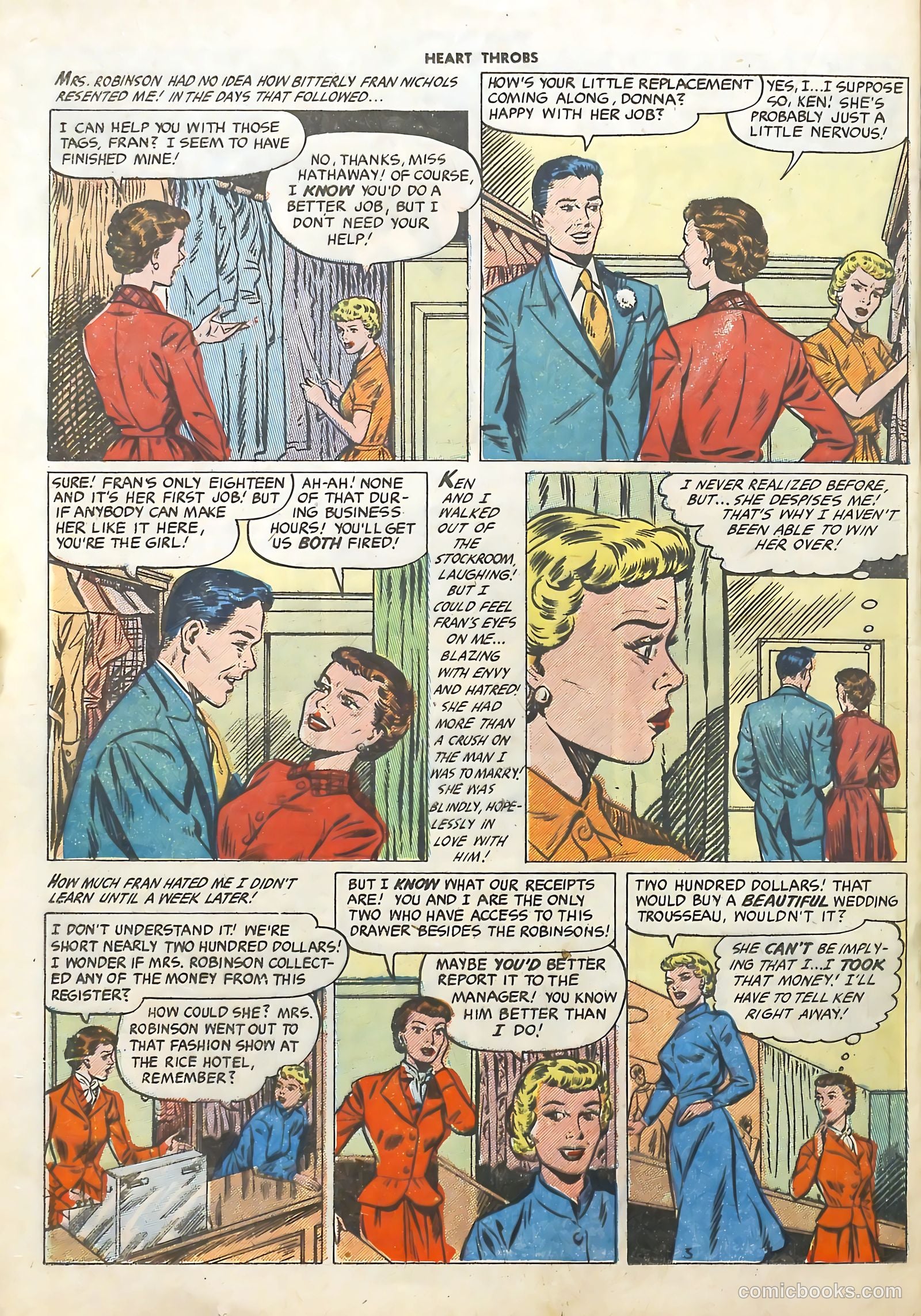 Heart Throbs #18 — page 20 of 36