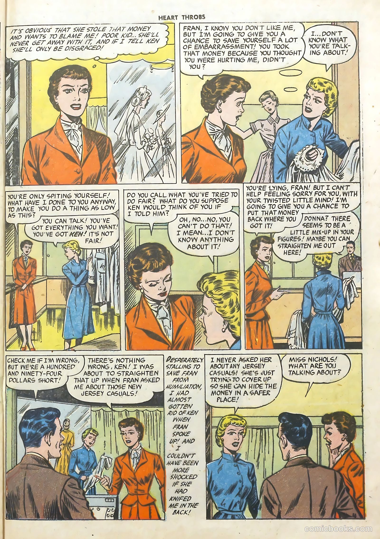 Heart Throbs #18 — page 21 of 36