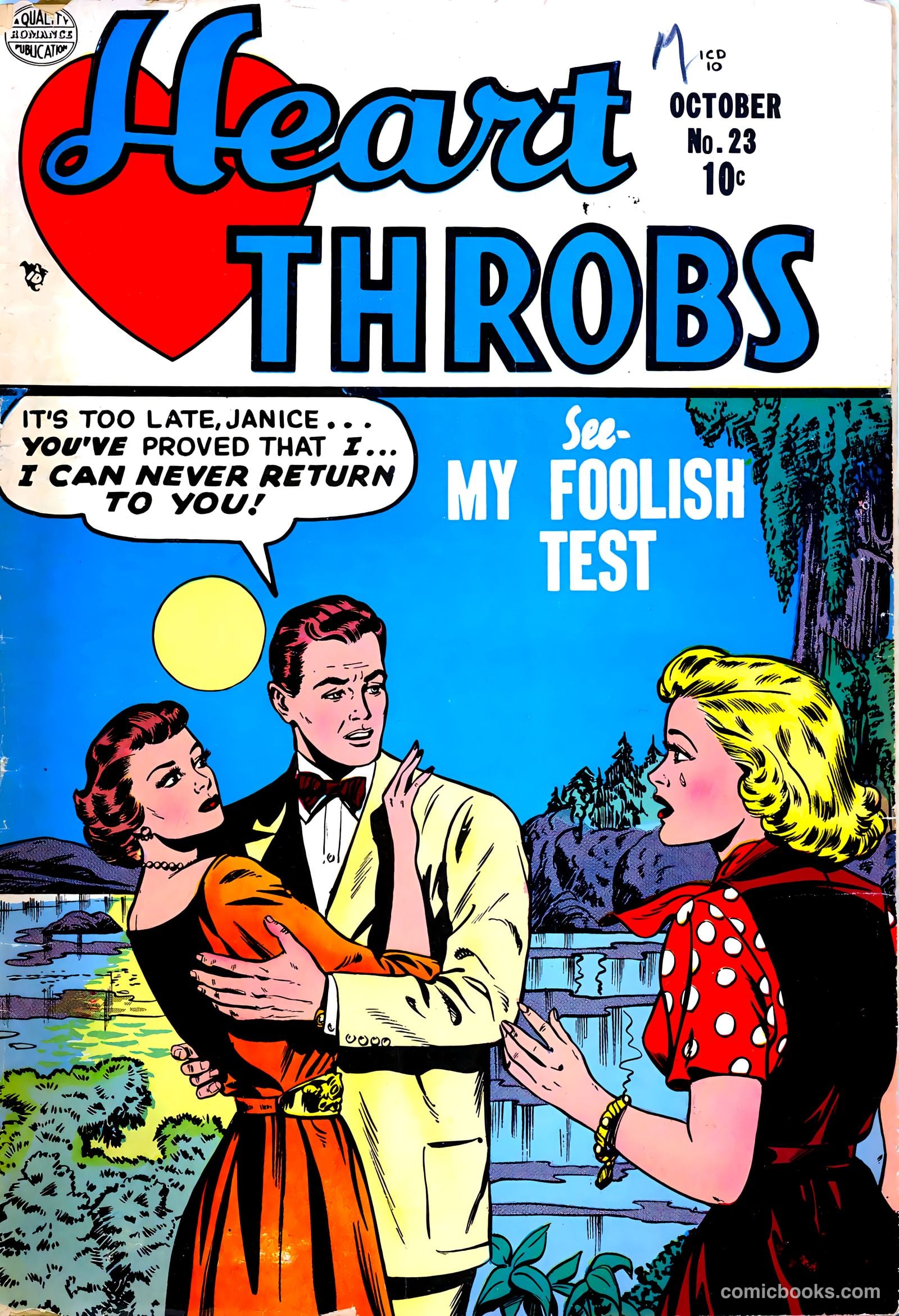 Heart Throbs #23 — page 1 of 36