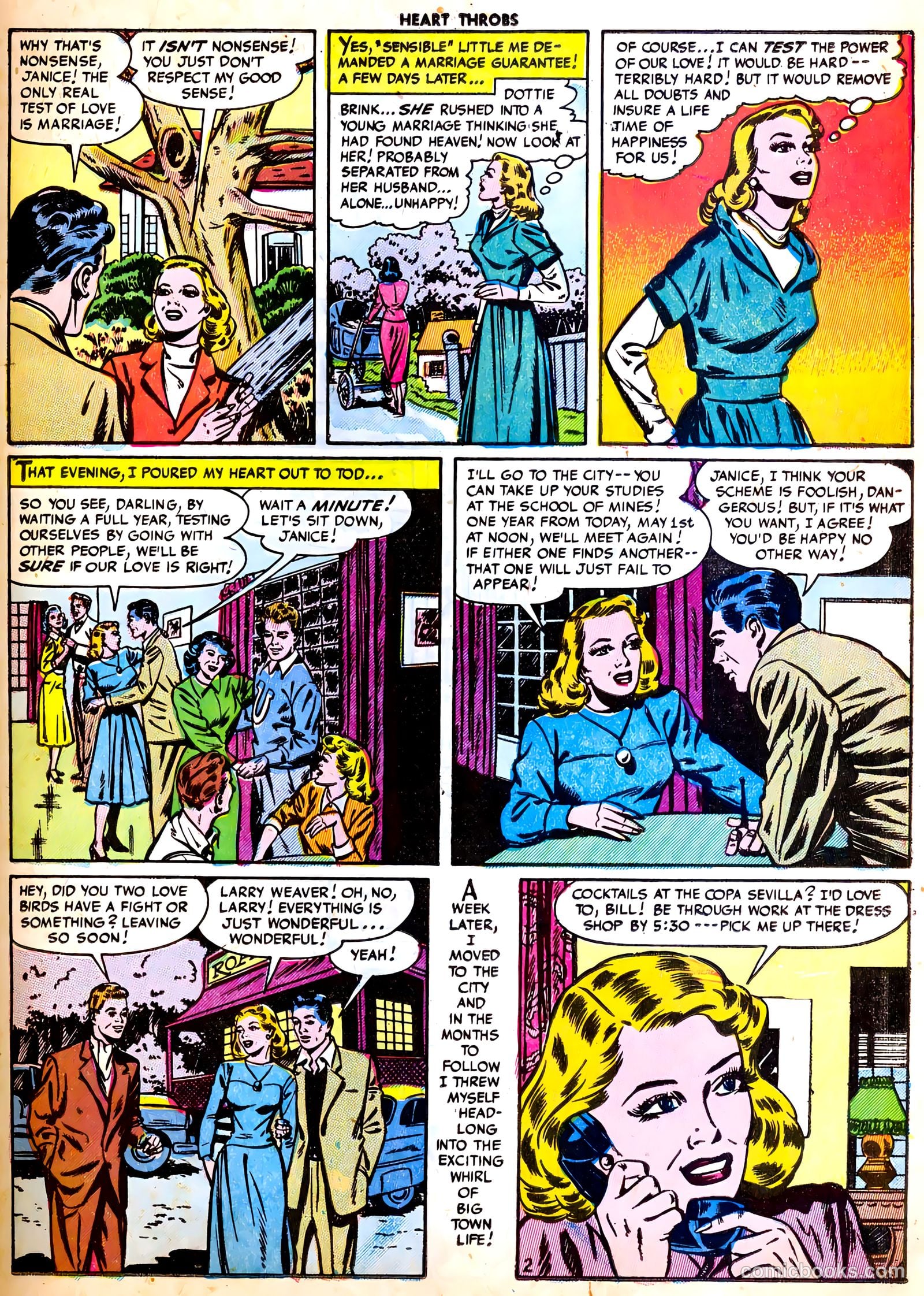 Heart Throbs #23 — page 19 of 36