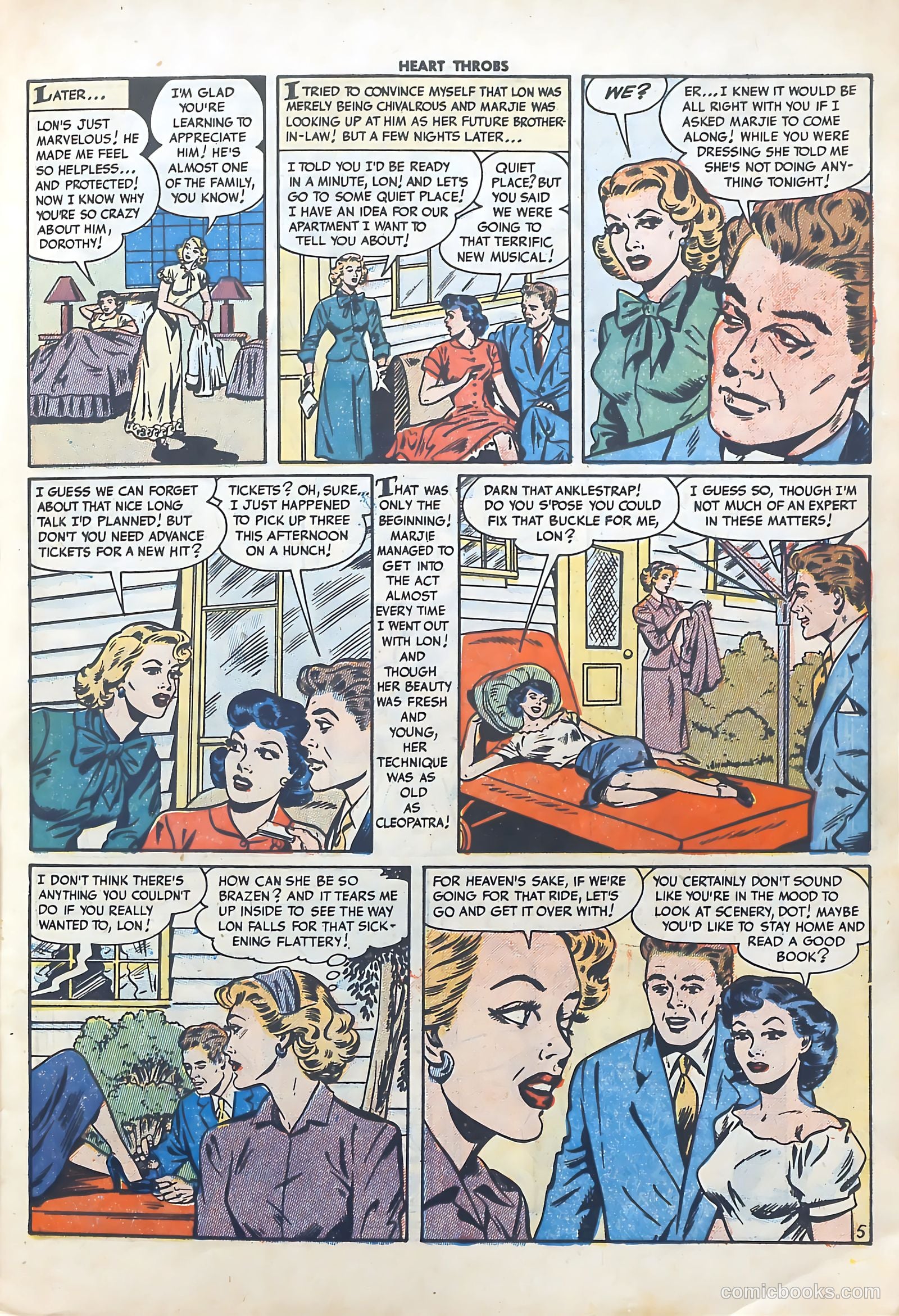 Heart Throbs #24 — page 7 of 36