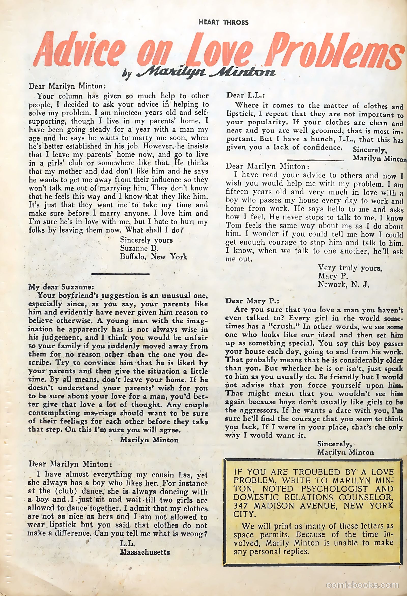 Heart Throbs #24 — page 26 of 36