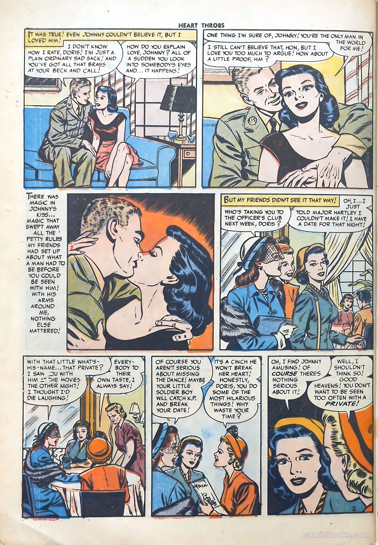 Heart Throbs #24 — page 28 of 36