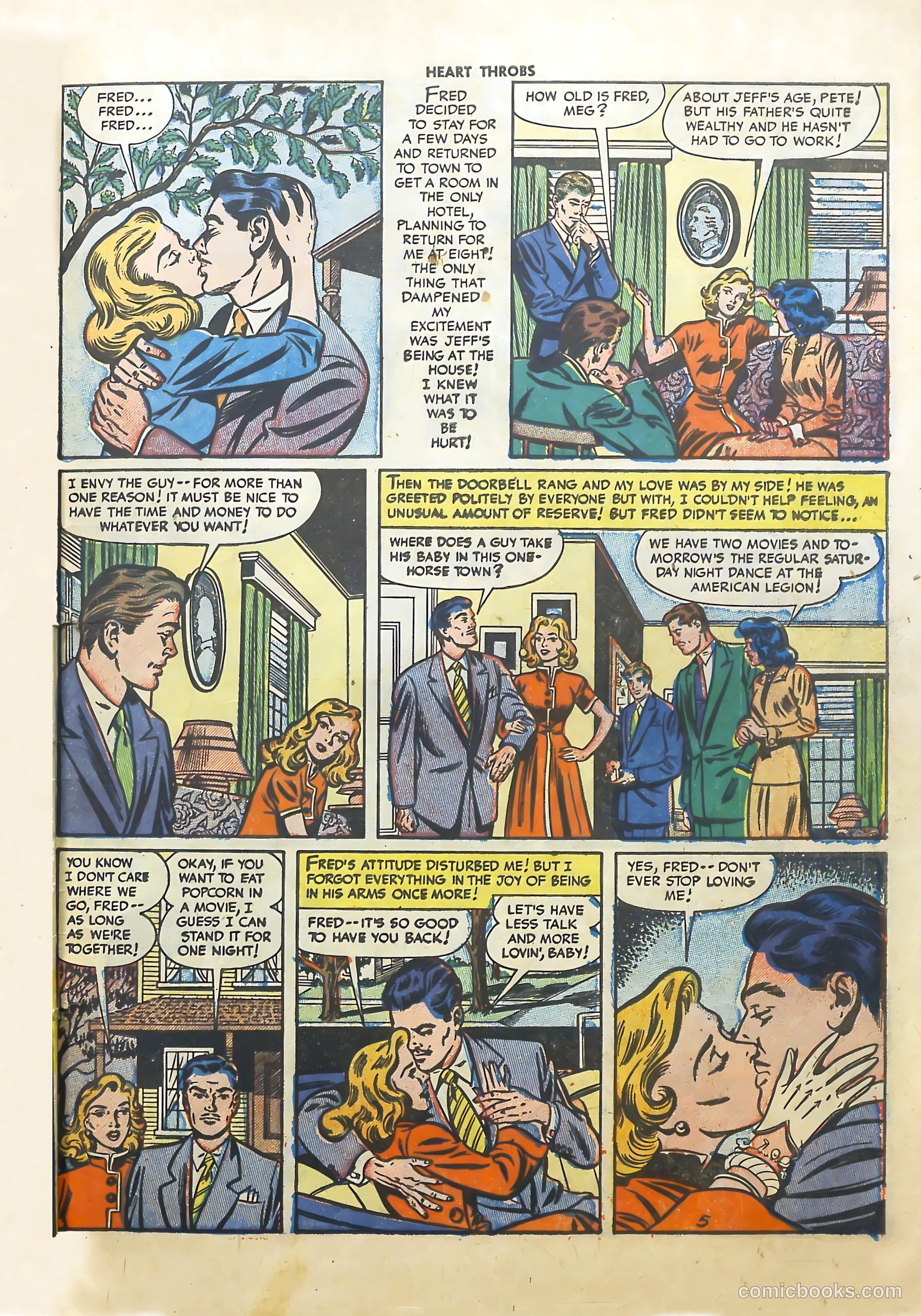 Heart Throbs #25 — page 31 of 36