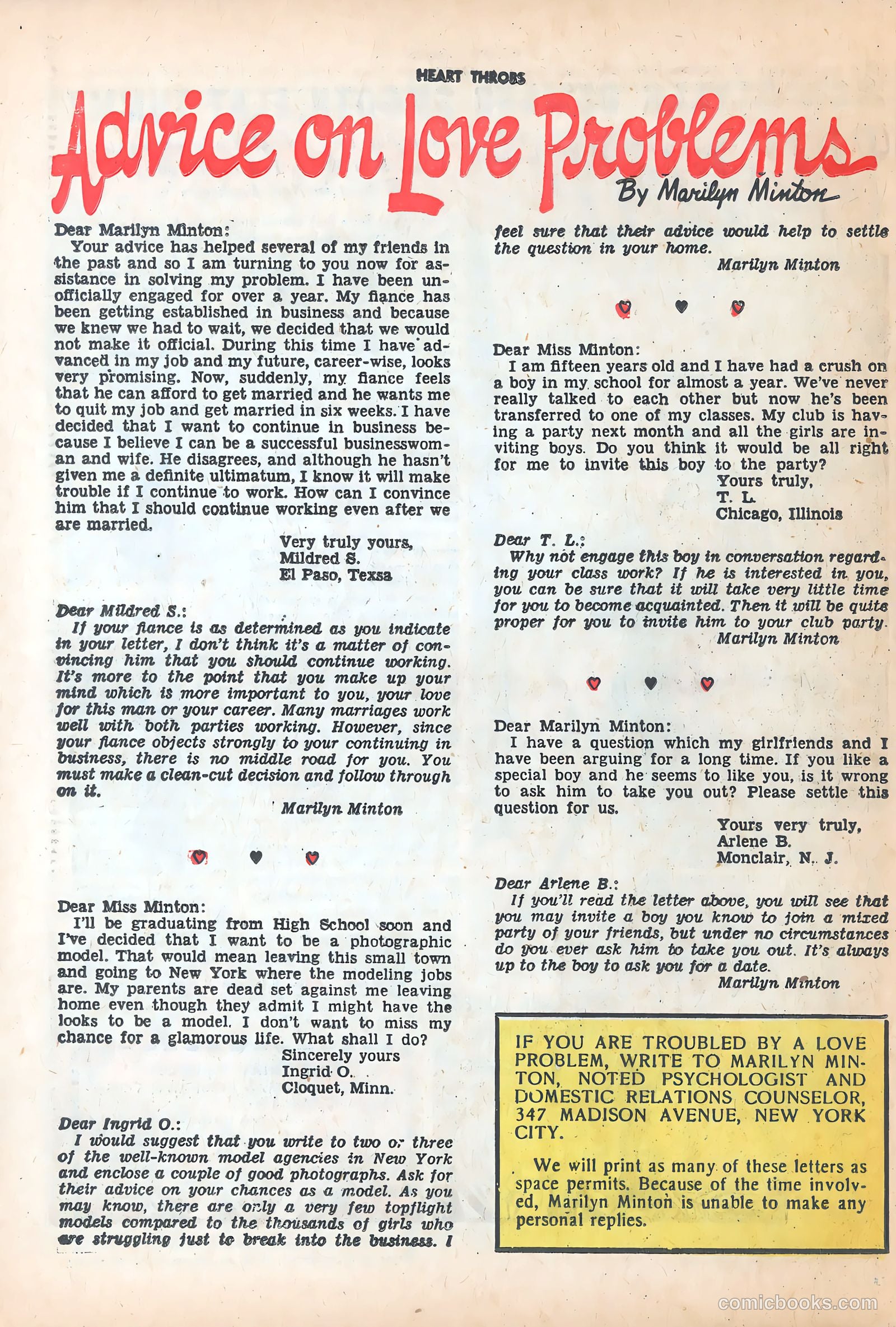 Heart Throbs #26 — page 26 of 36