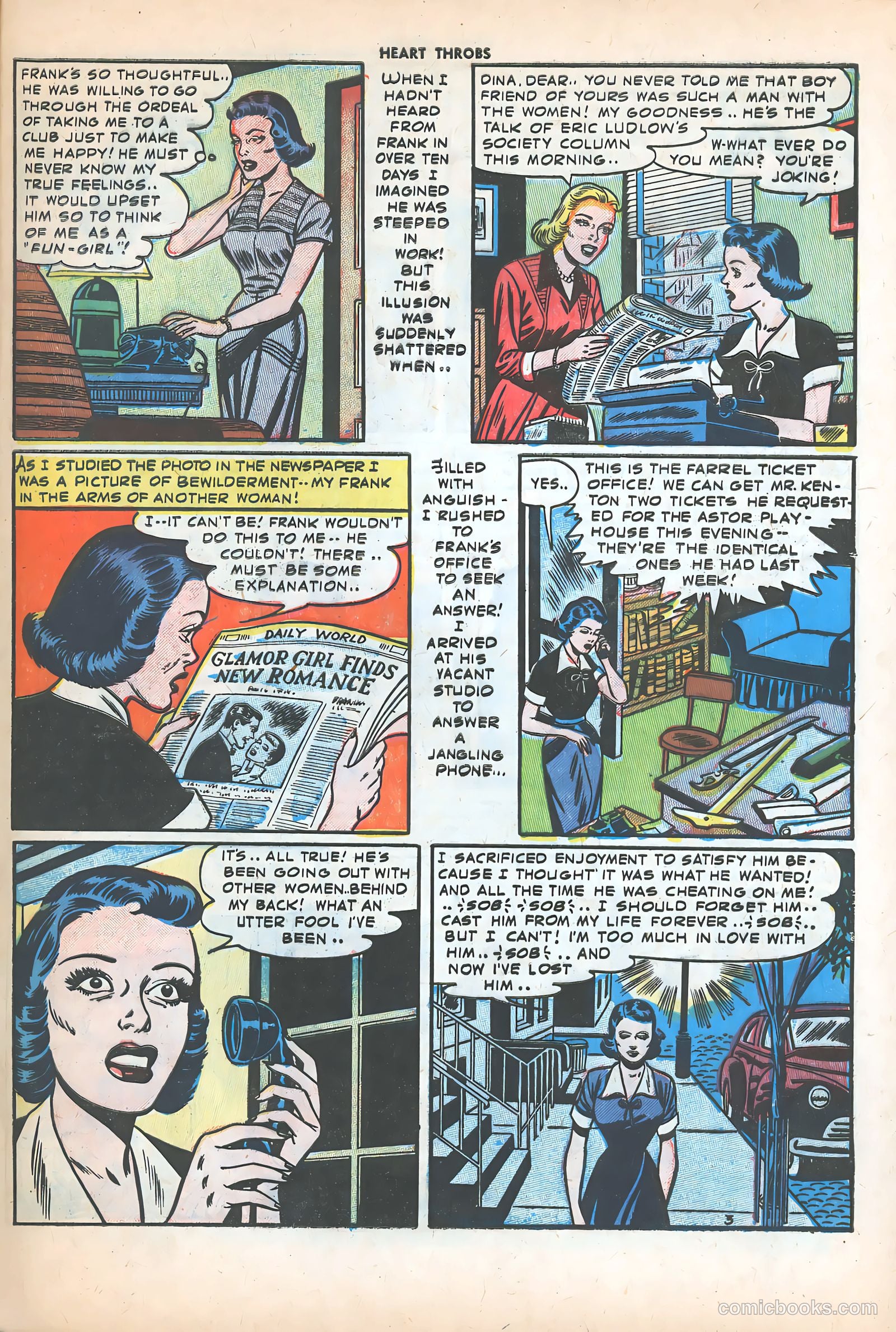 Heart Throbs #26 — page 29 of 36