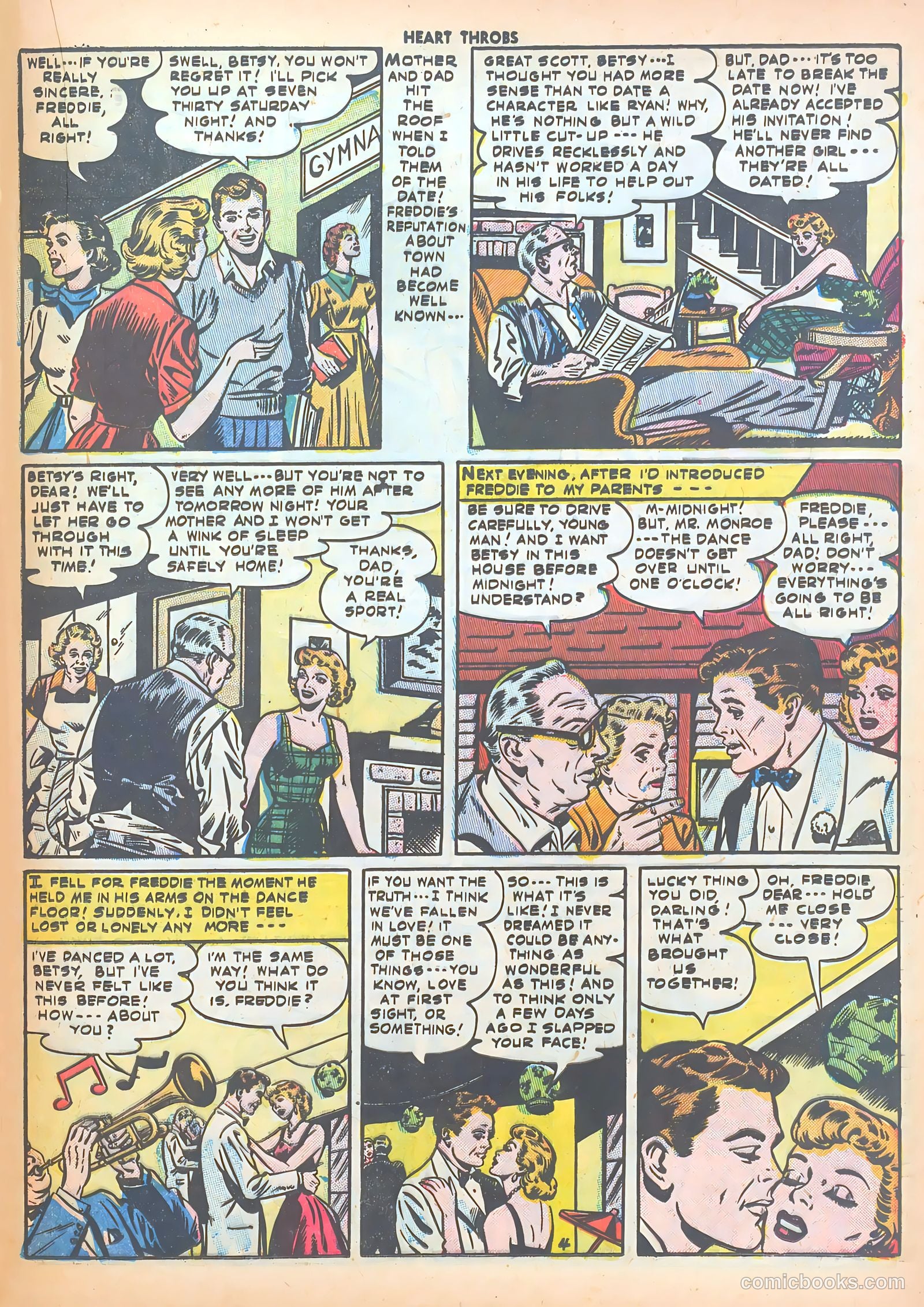 Heart Throbs #27 — page 21 of 37