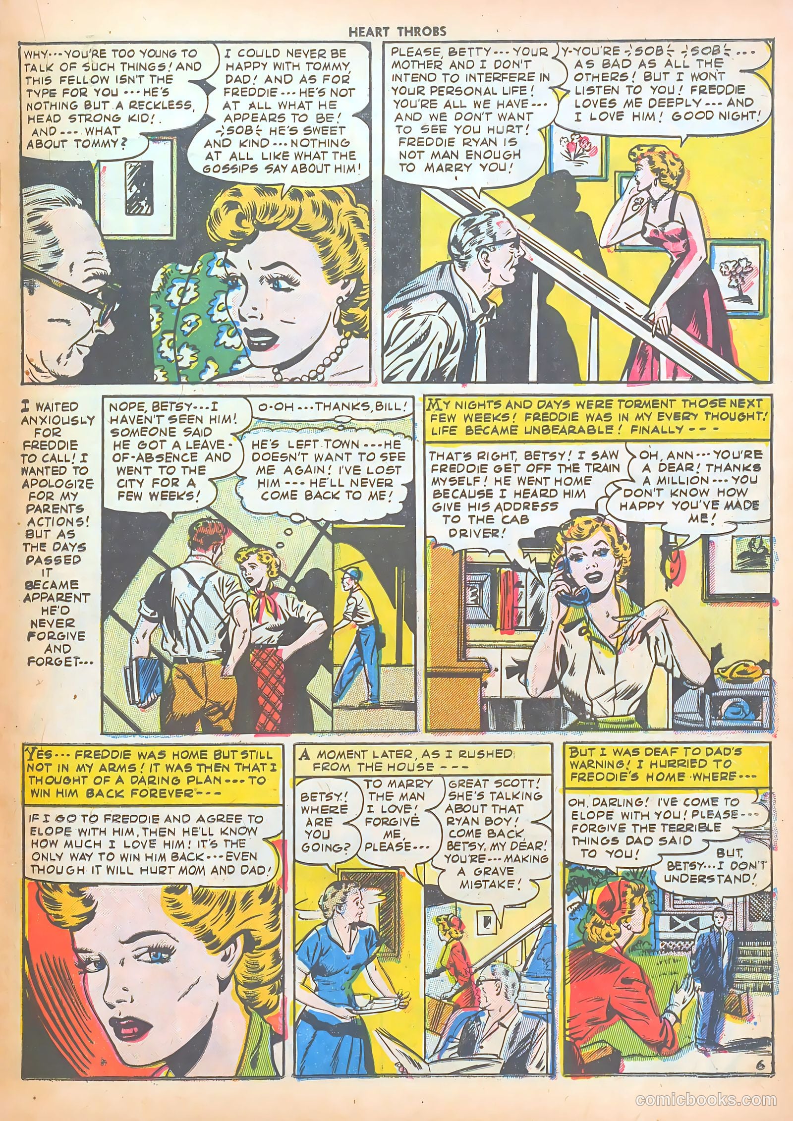 Heart Throbs #27 — page 23 of 37