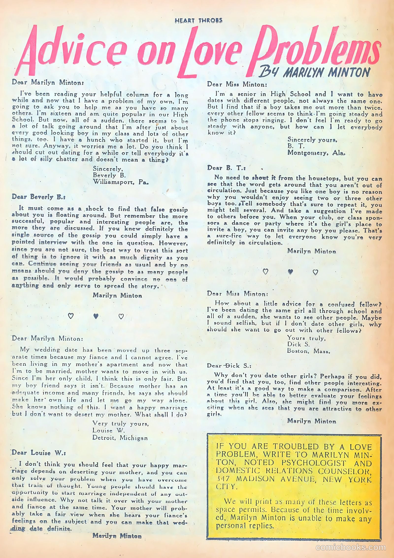 Heart Throbs #27 — page 26 of 37