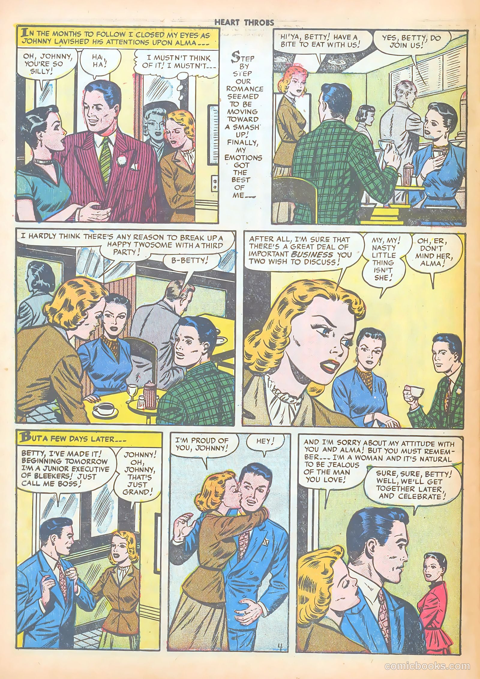 Heart Throbs #27 — page 30 of 37