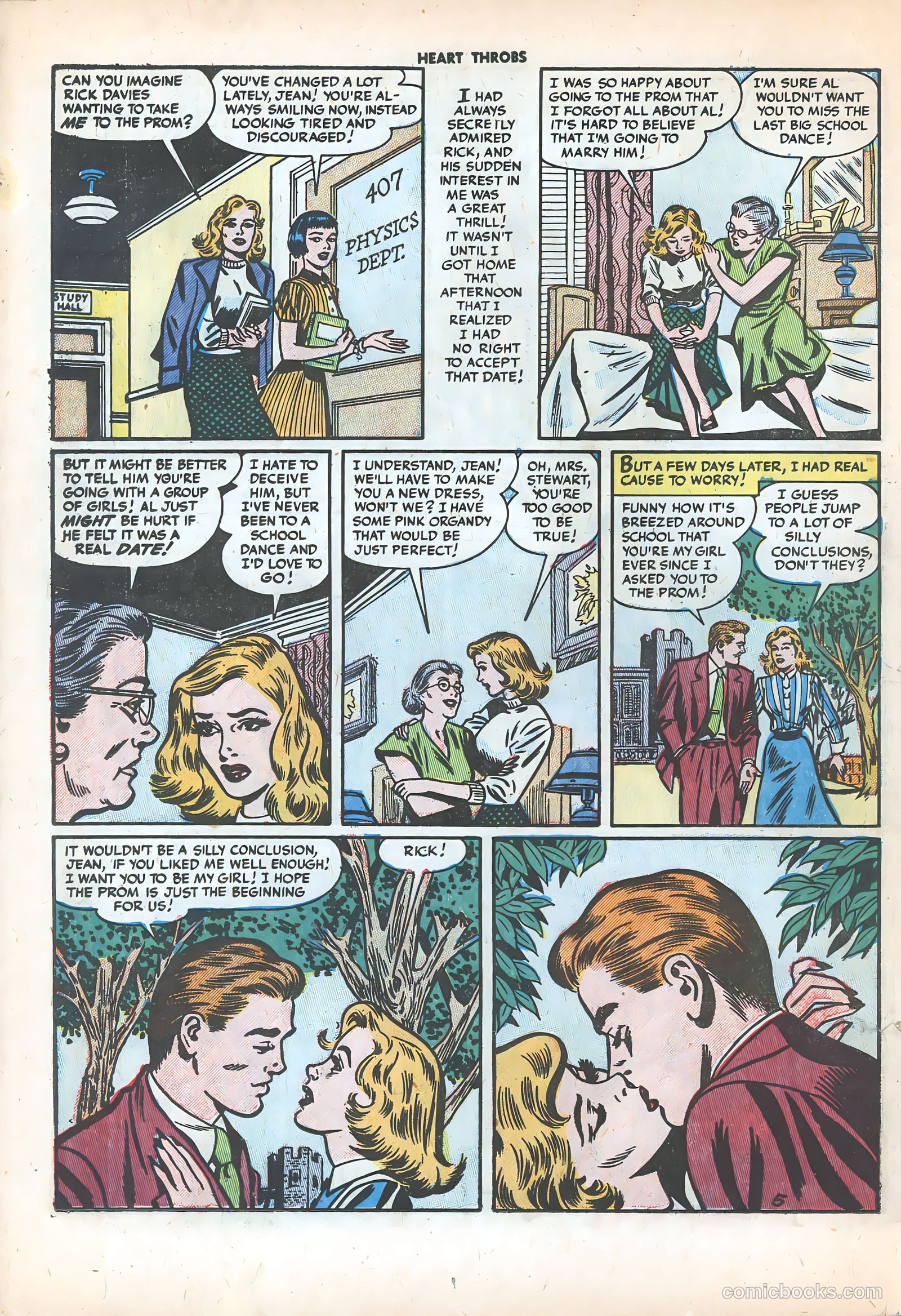 Heart Throbs #28 — page 22 of 37