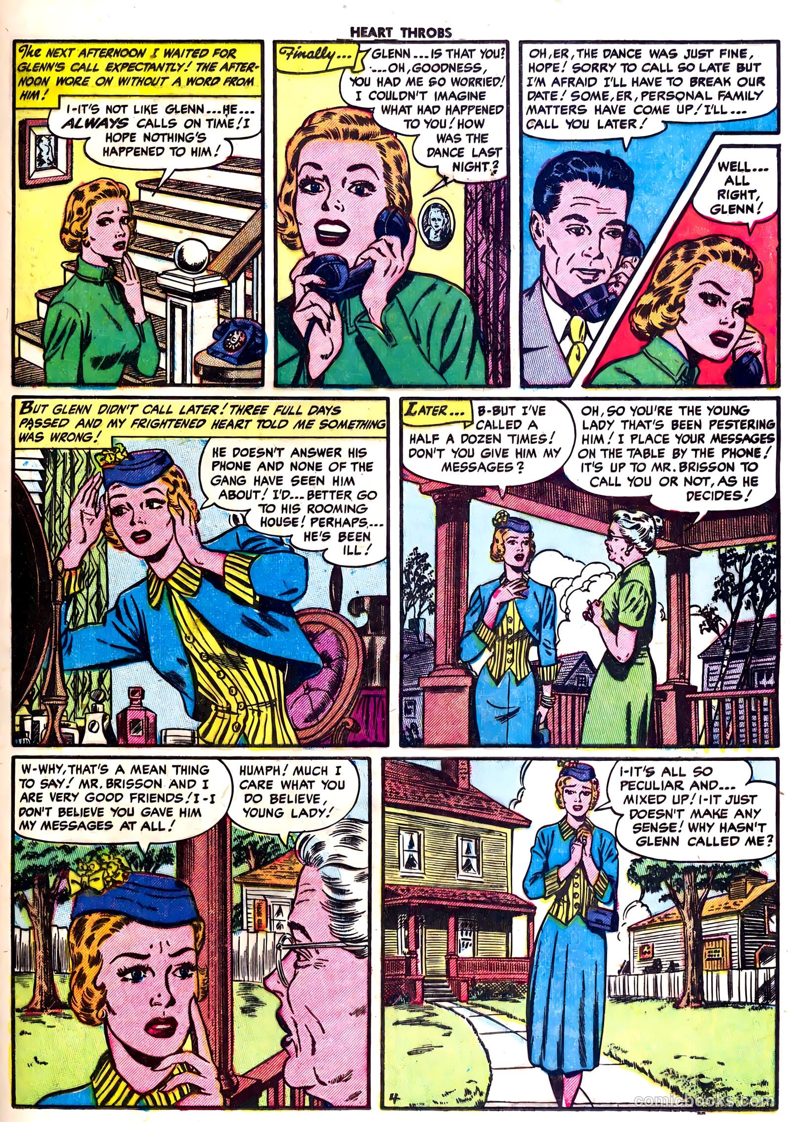 Heart Throbs #30 — page 21 of 36
