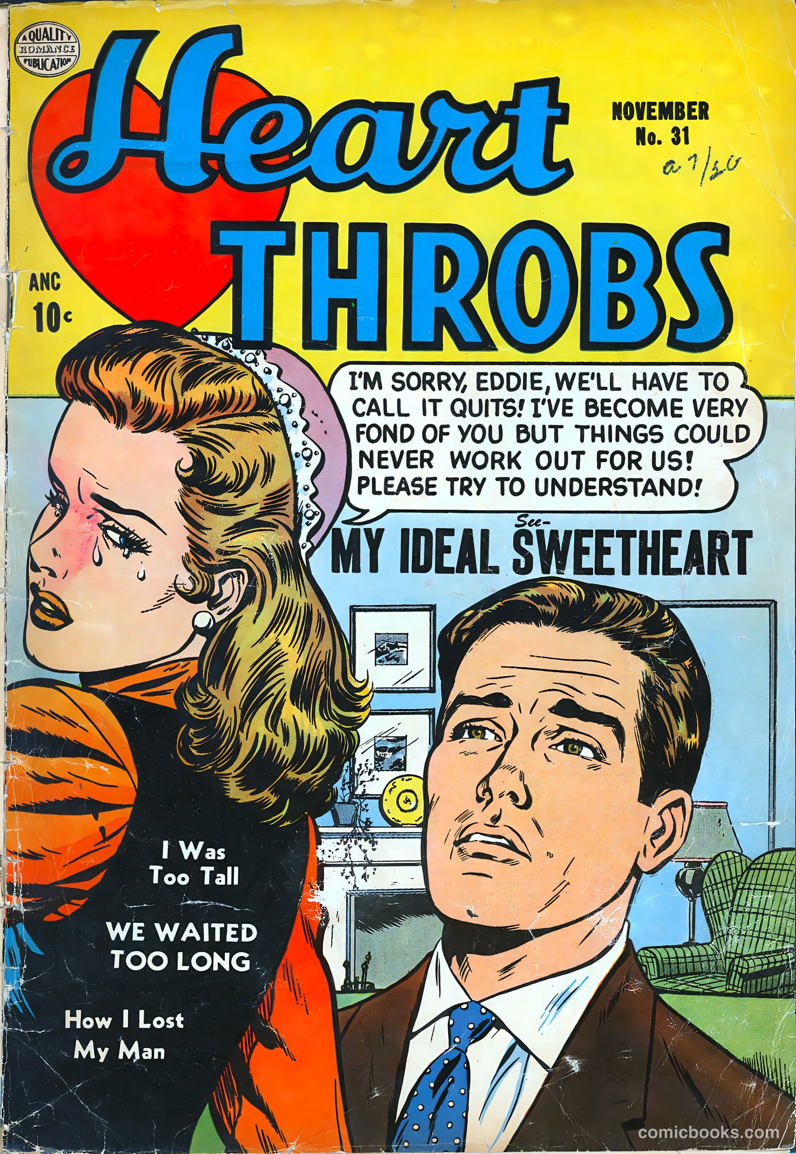 Heart Throbs #31 — page 1 of 37