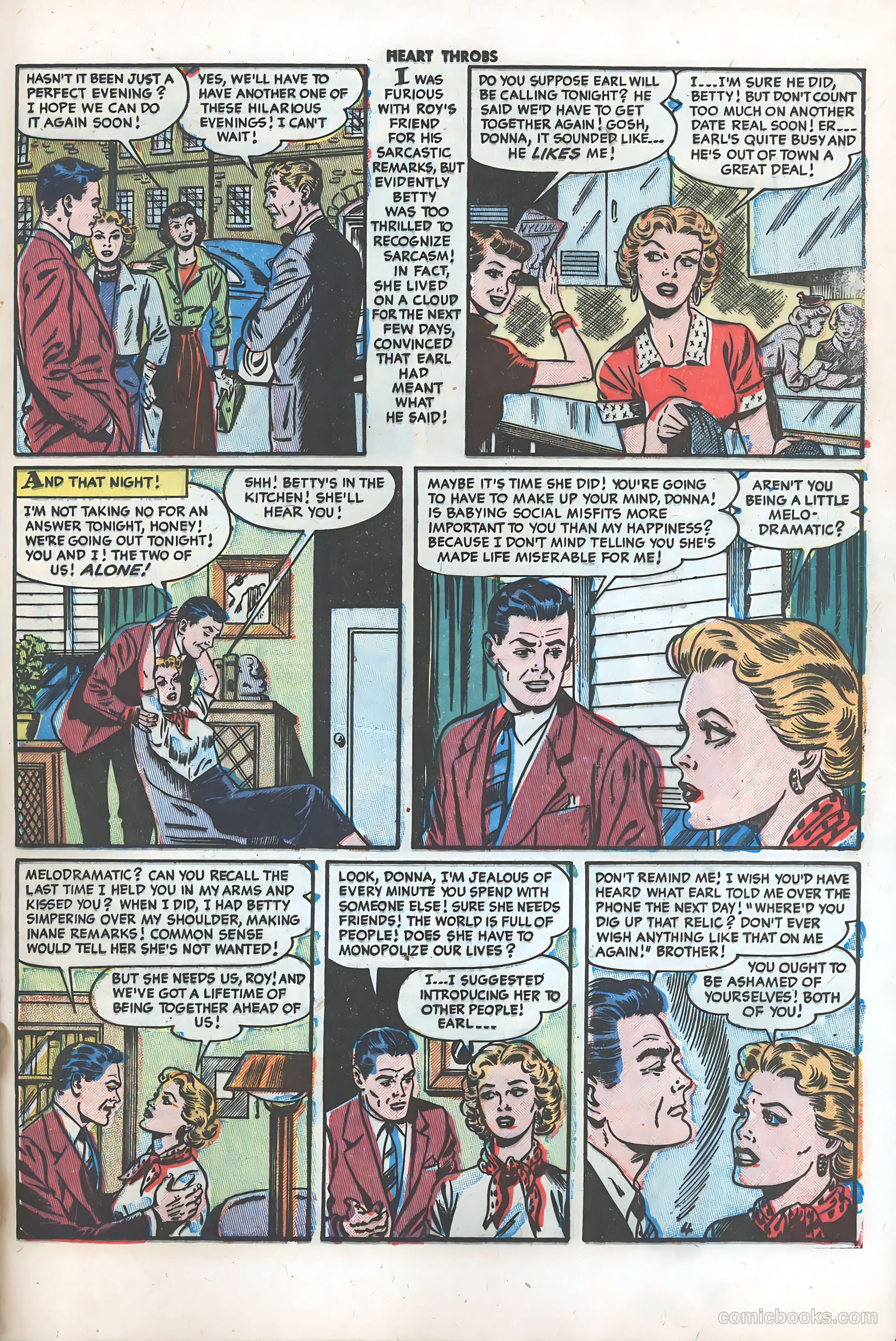 Heart Throbs #32 — page 21 of 37