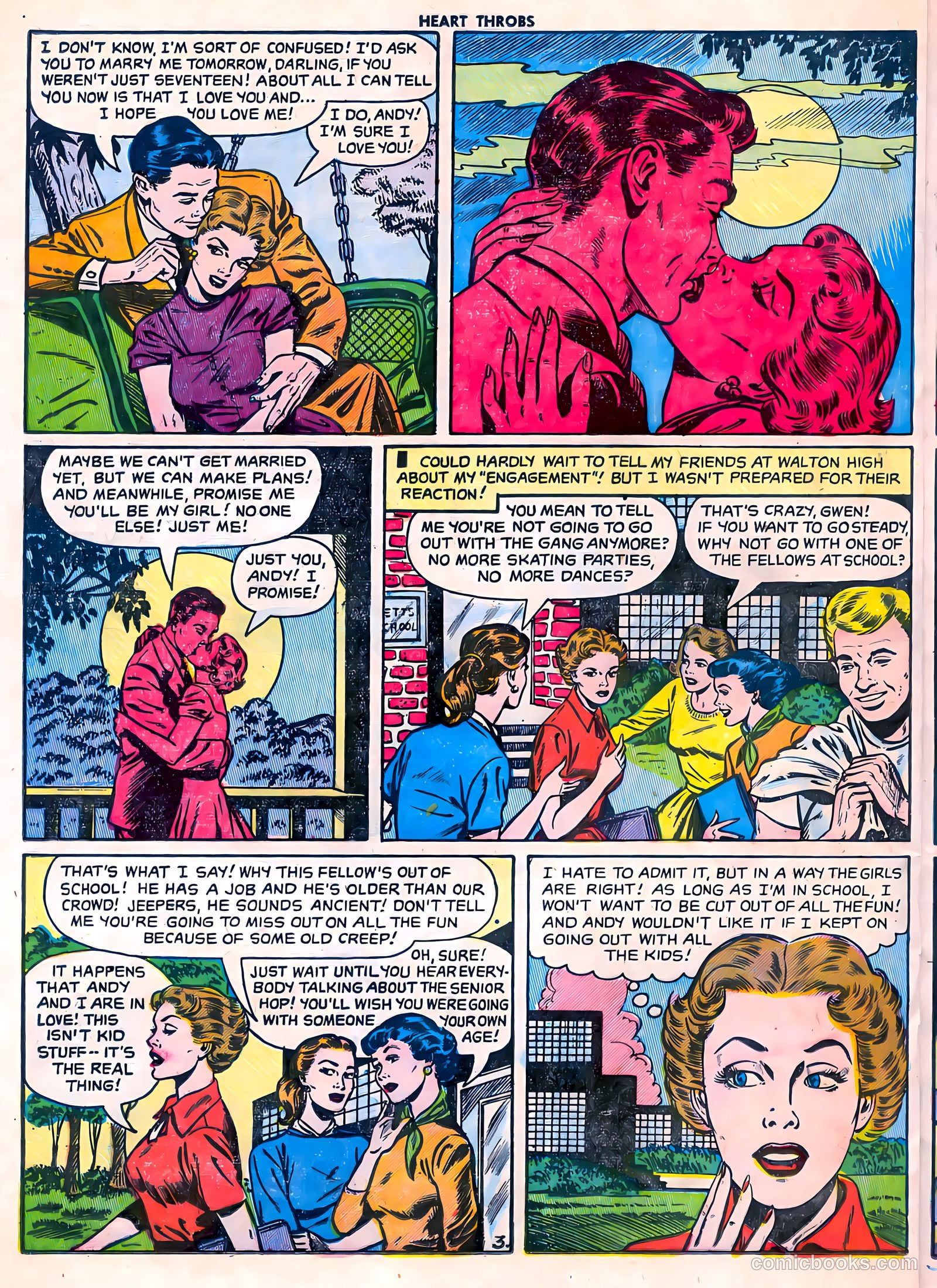 Heart Throbs #33 — page 20 of 36