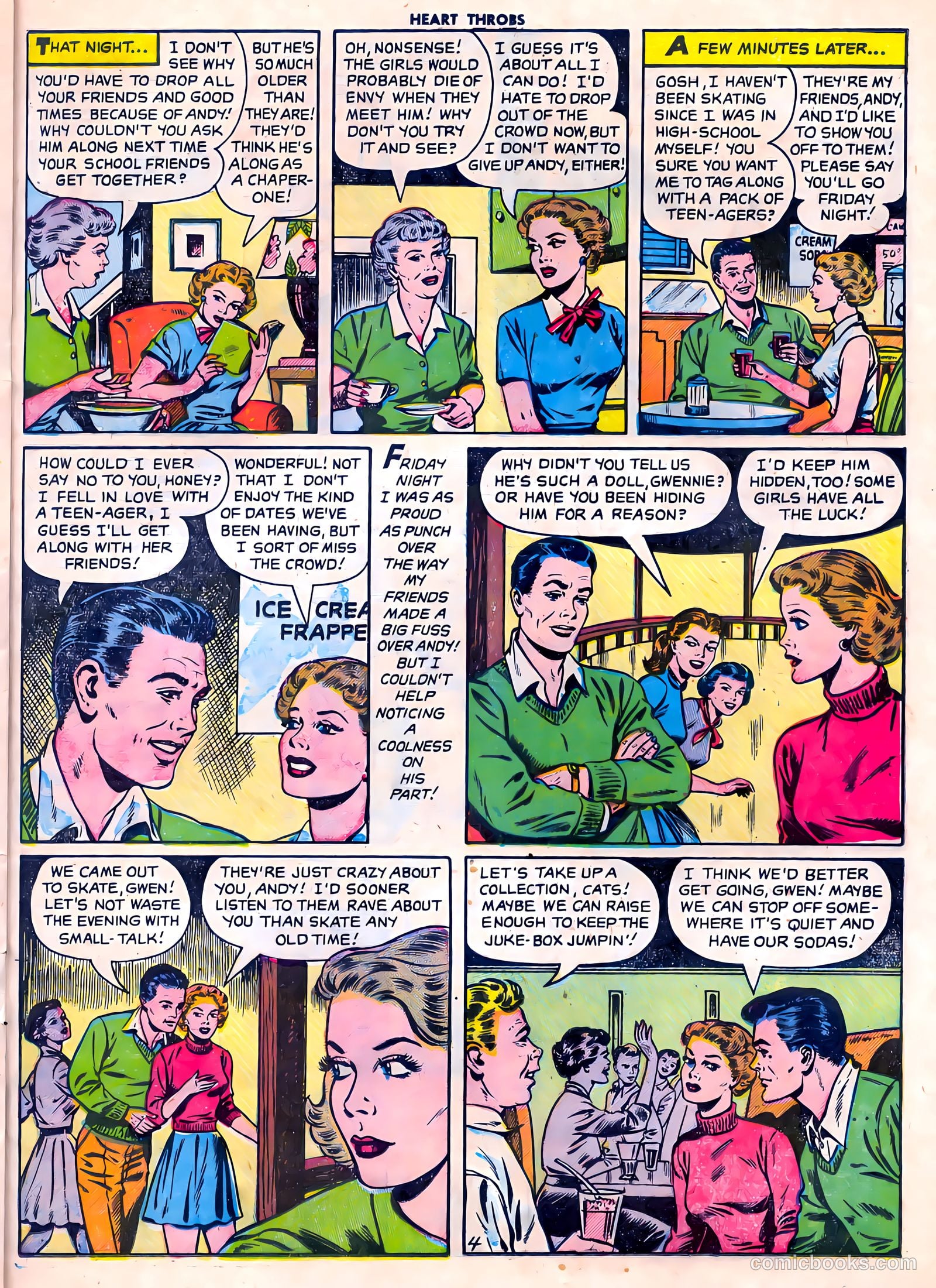 Heart Throbs #33 — page 21 of 36