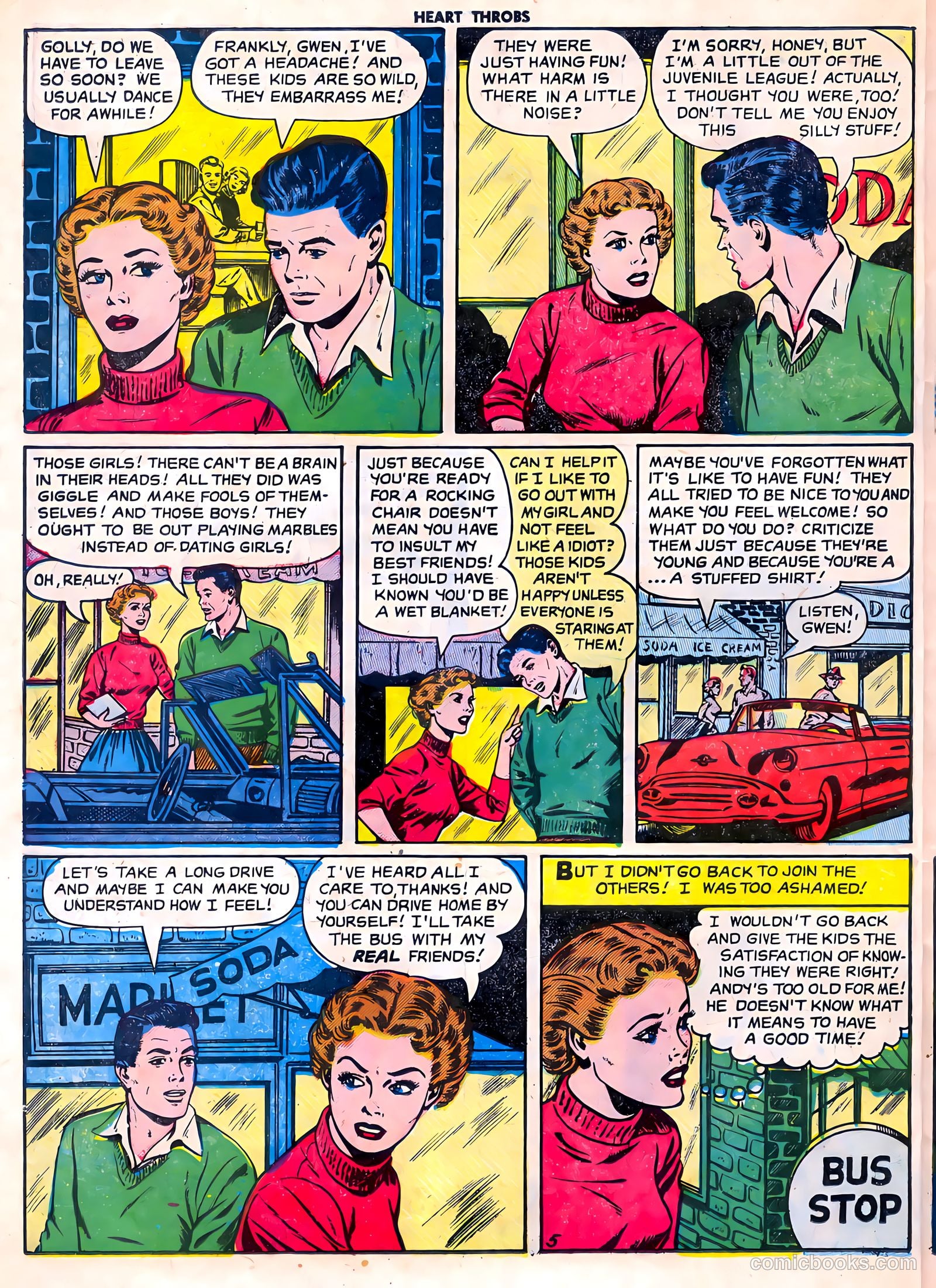 Heart Throbs #33 — page 22 of 36