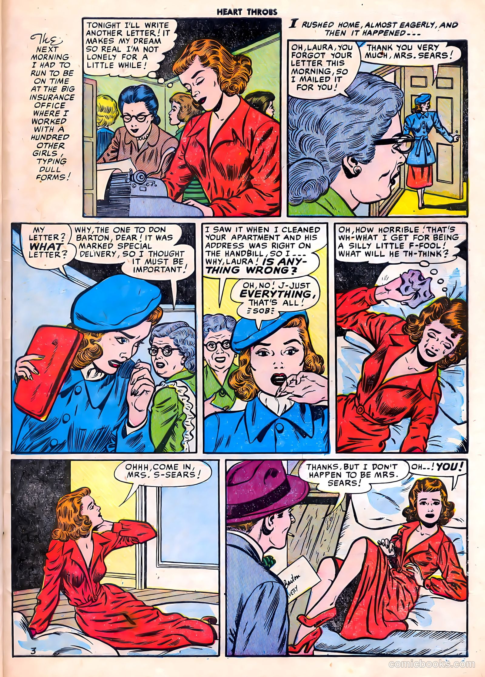 Heart Throbs #33 — page 29 of 36