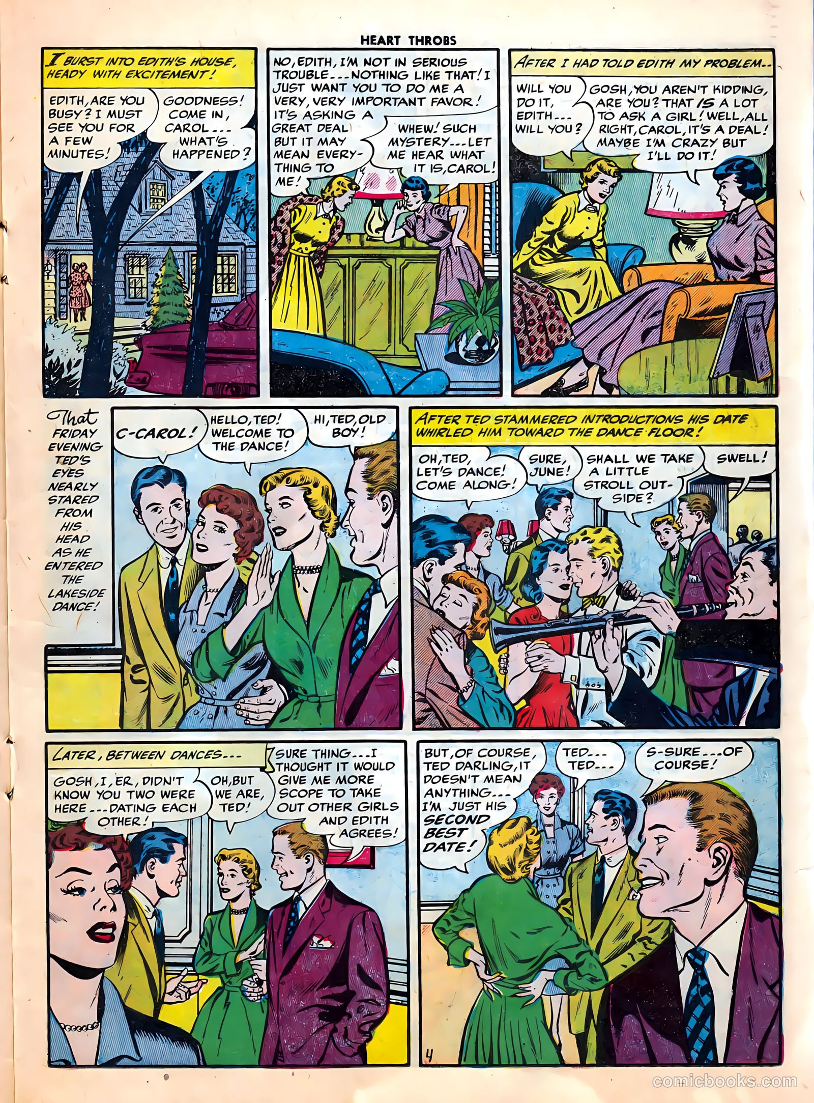 Heart Throbs #34 — page 15 of 36
