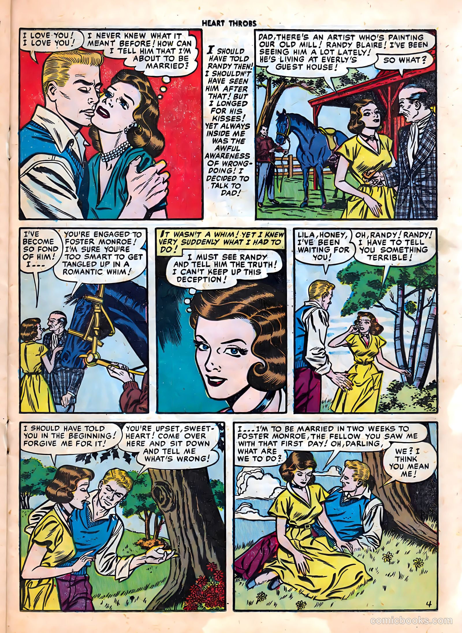 Heart Throbs #34 — page 21 of 36