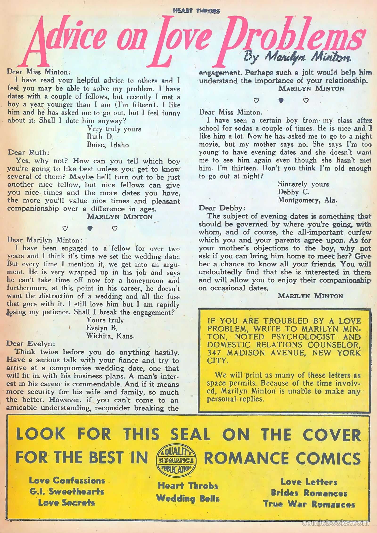 Heart Throbs #35 — page 25 of 37