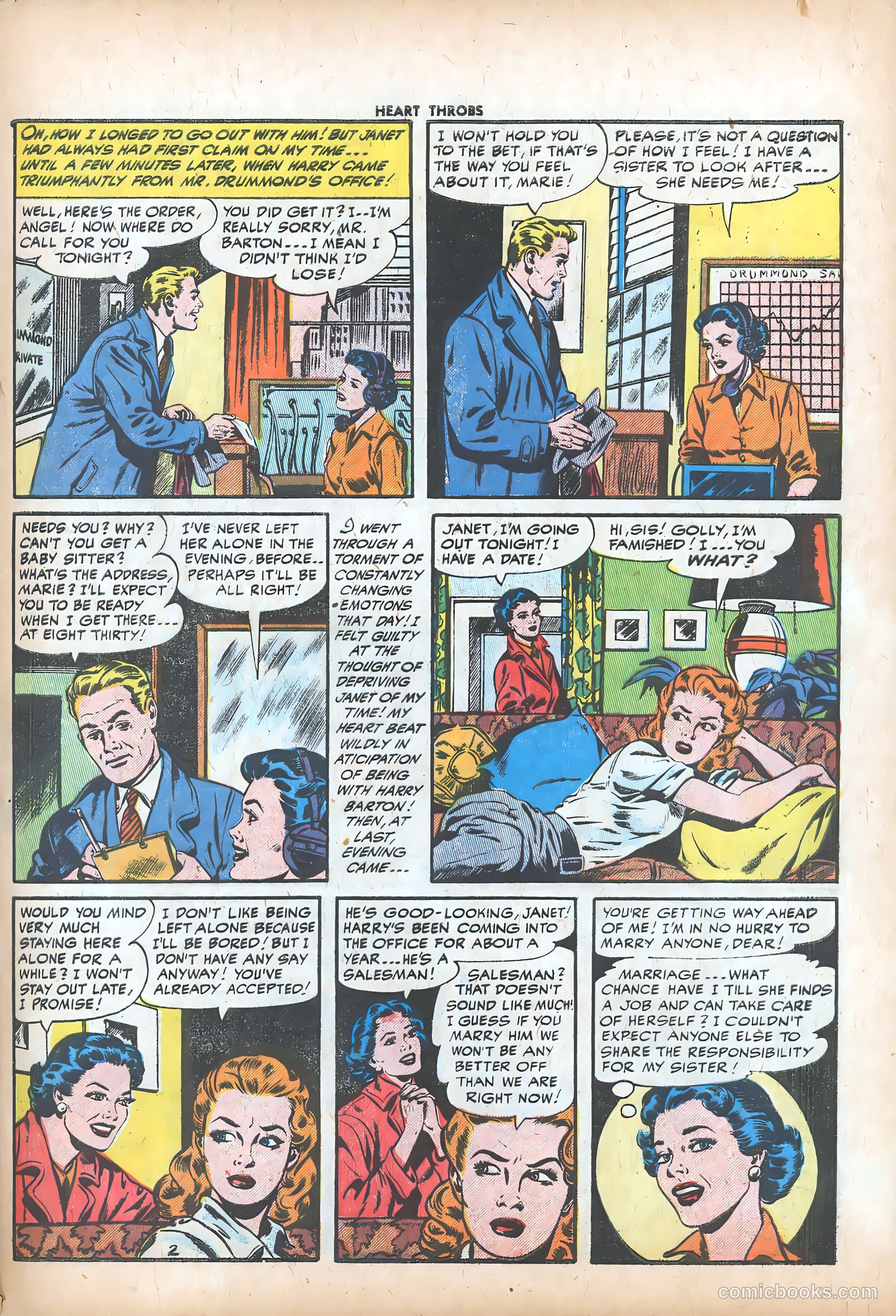 Heart Throbs #36 — page 29 of 37