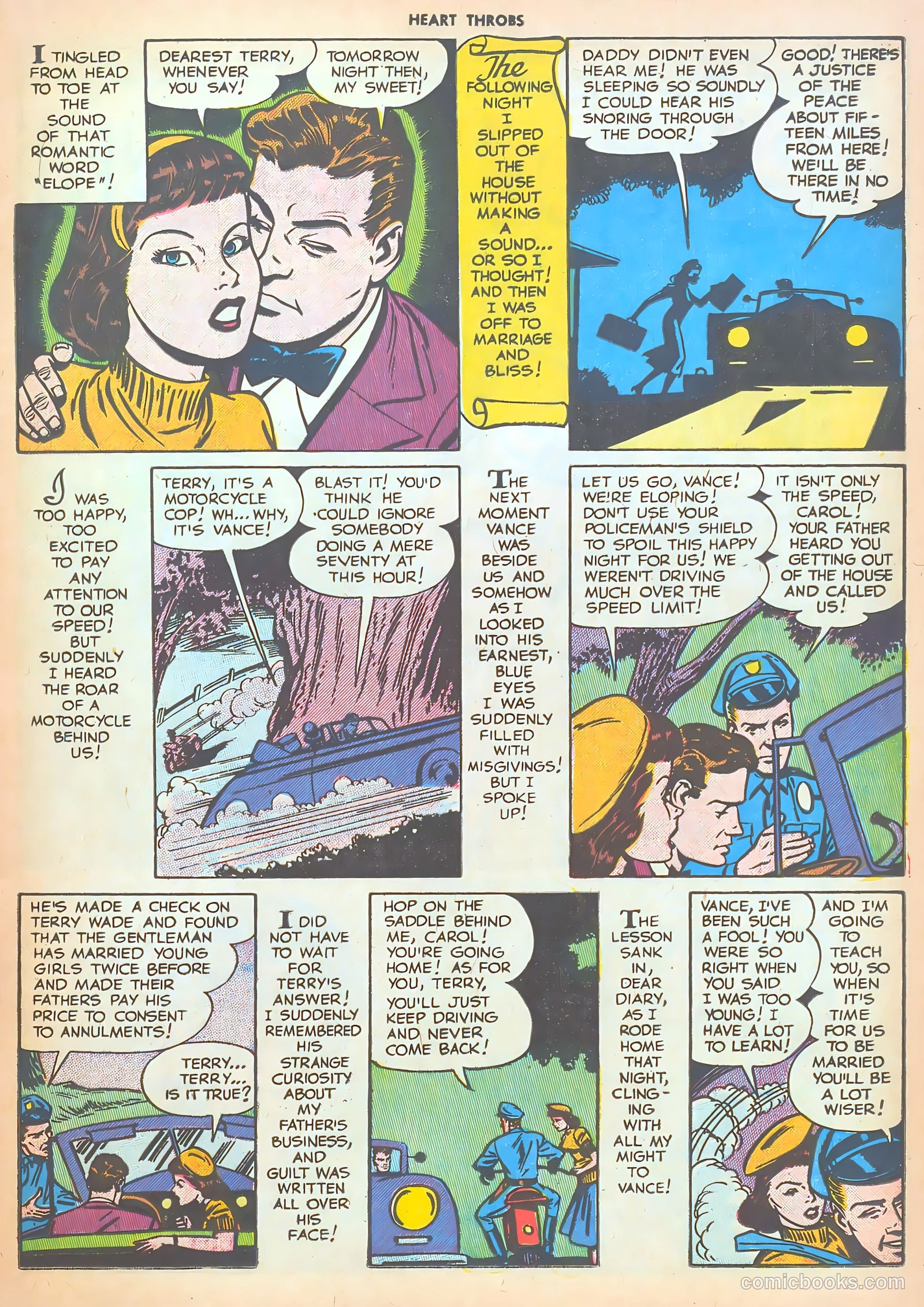 Heart Throbs #37 — page 17 of 37