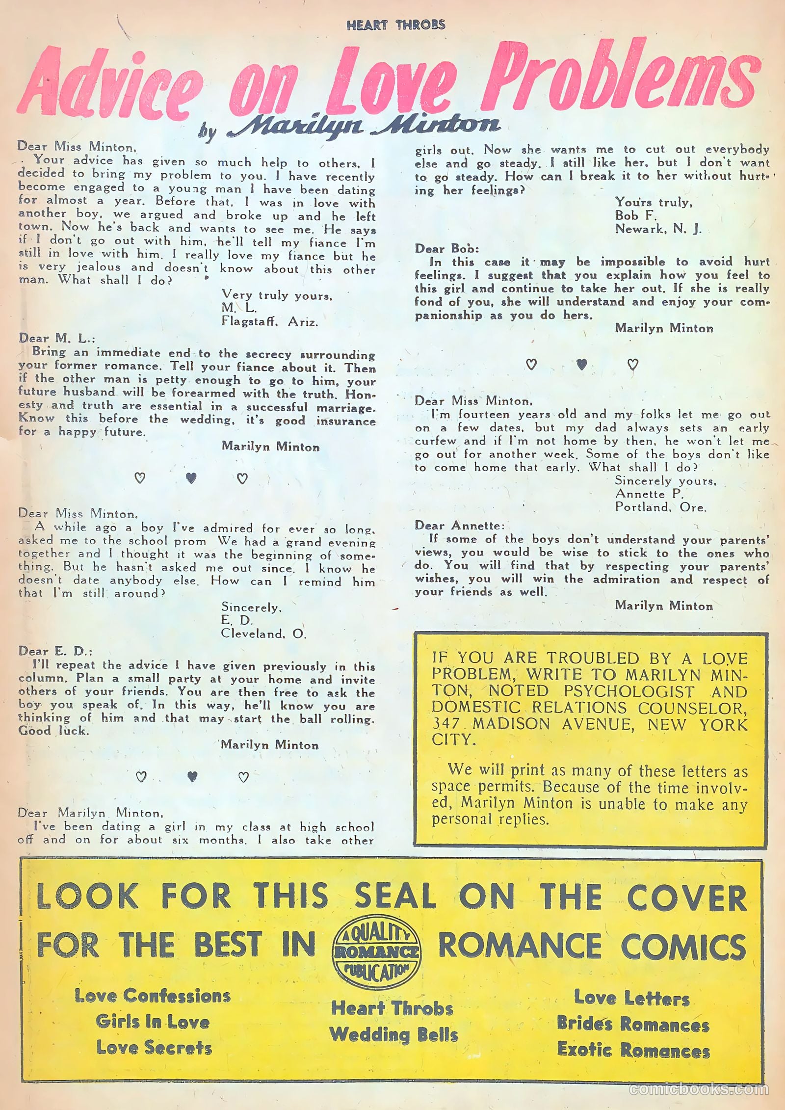 Heart Throbs #38 — page 26 of 37