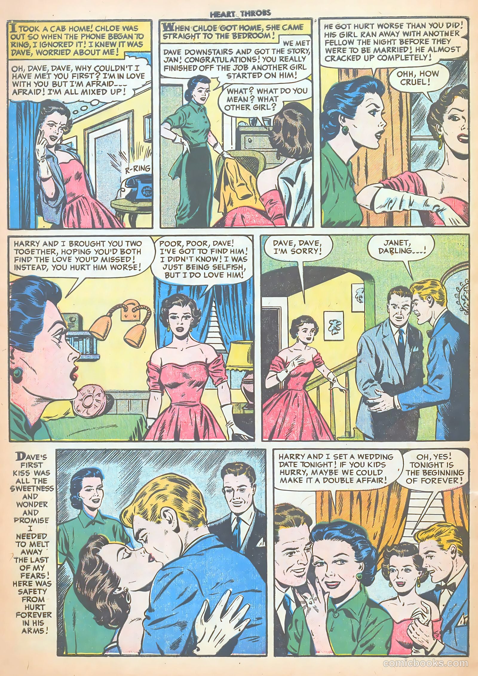 Heart Throbs #38 — page 32 of 37