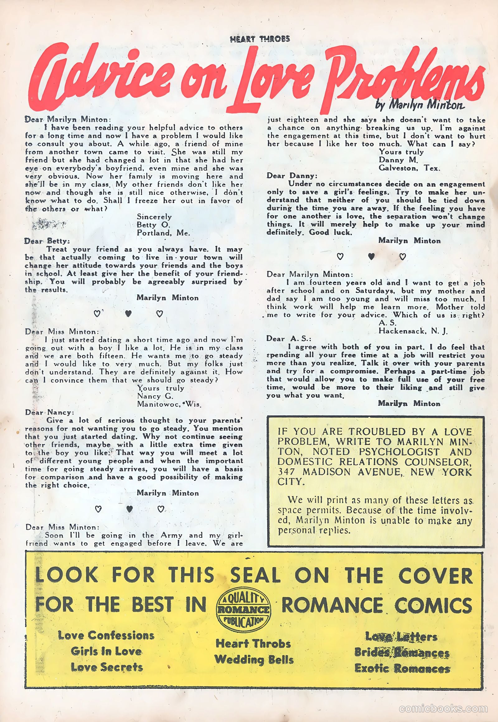 Heart Throbs #39 — page 26 of 36