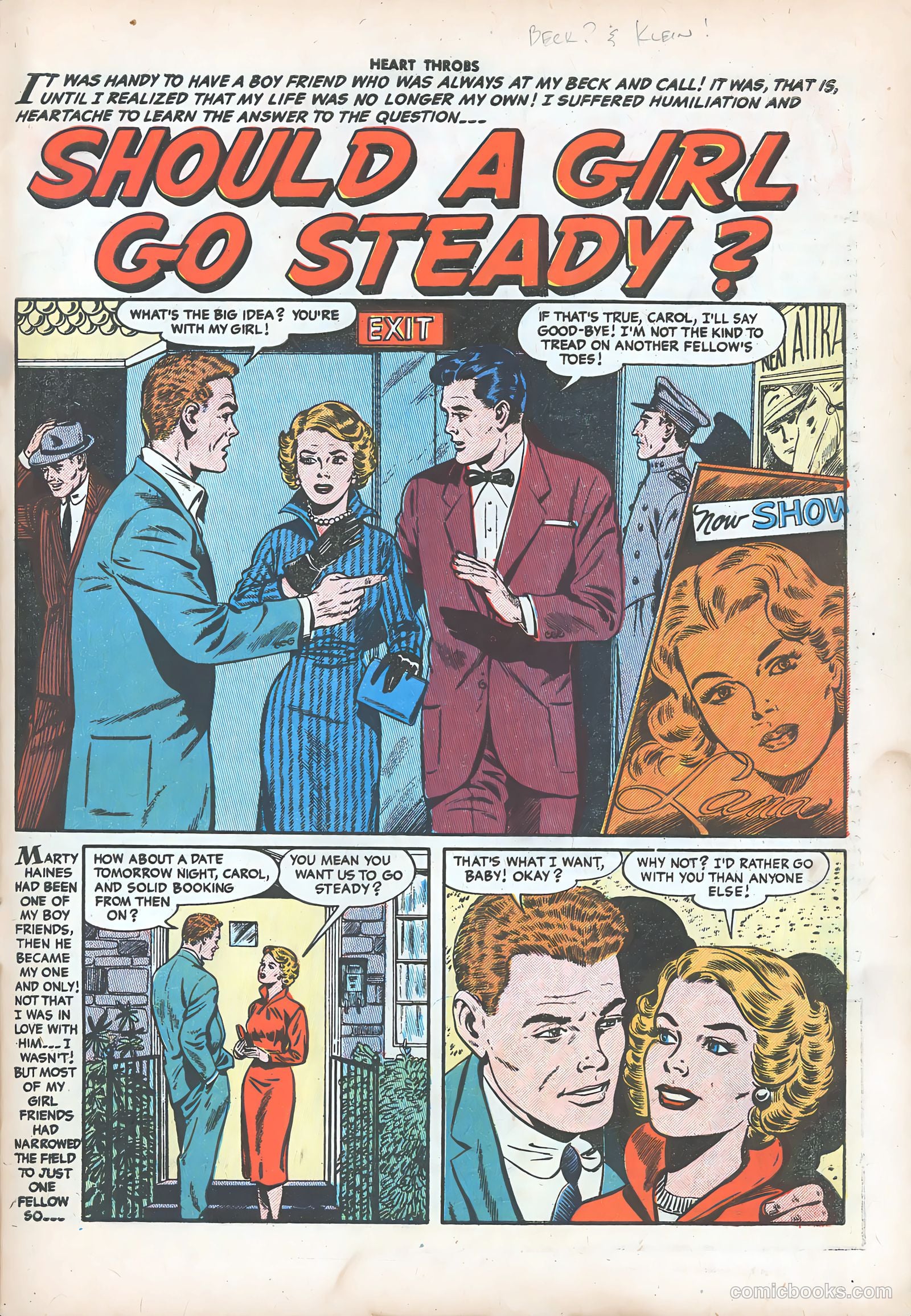 Heart Throbs #39 — page 27 of 36