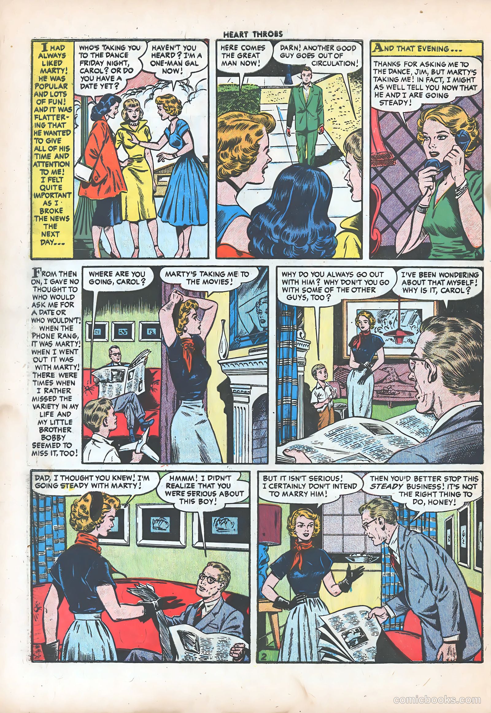 Heart Throbs #39 — page 28 of 36