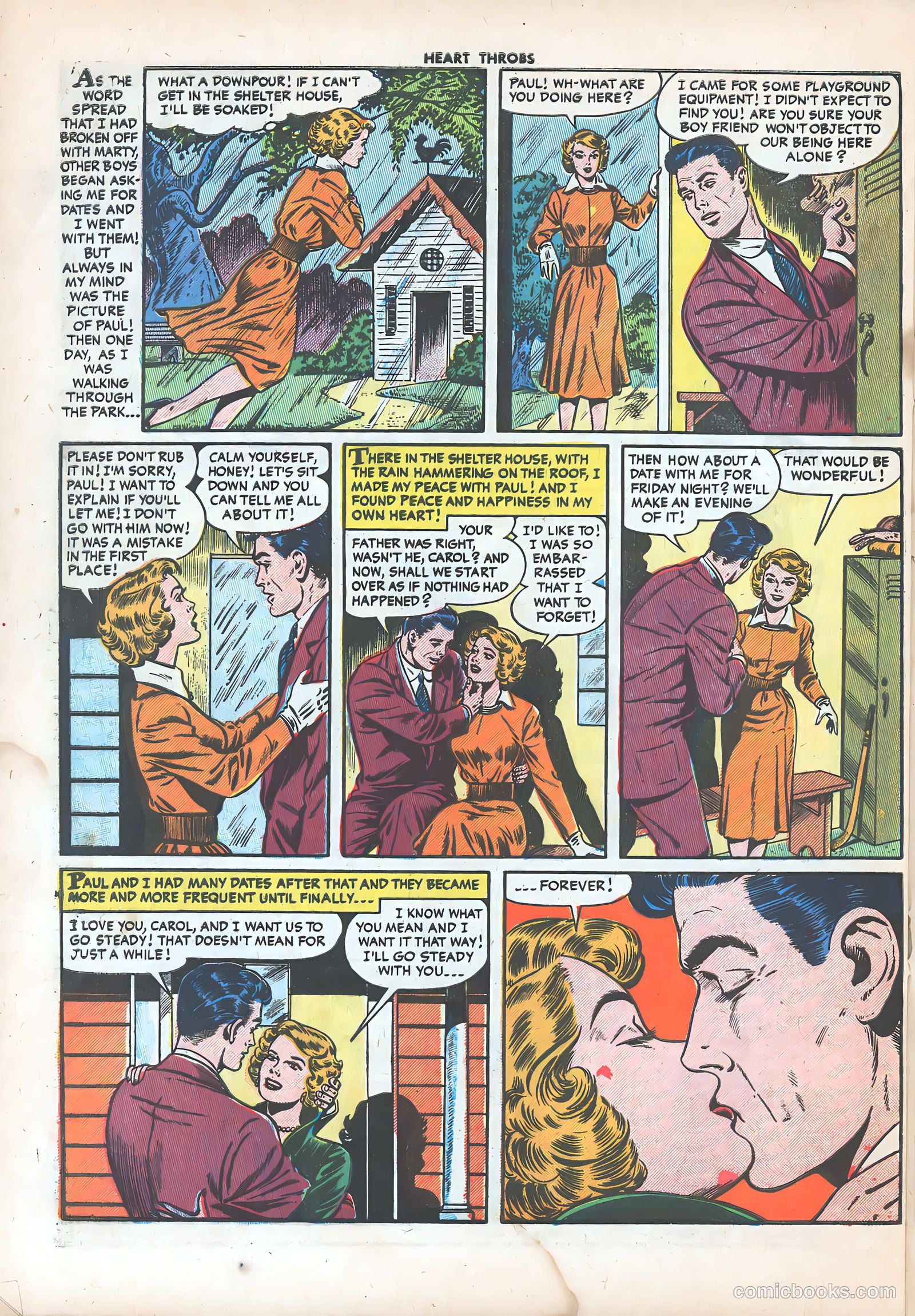 Heart Throbs #39 — page 32 of 36