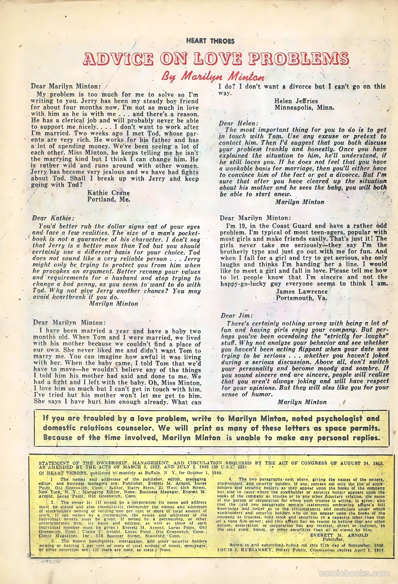 Heart Throbs #4 — page 26 of 36