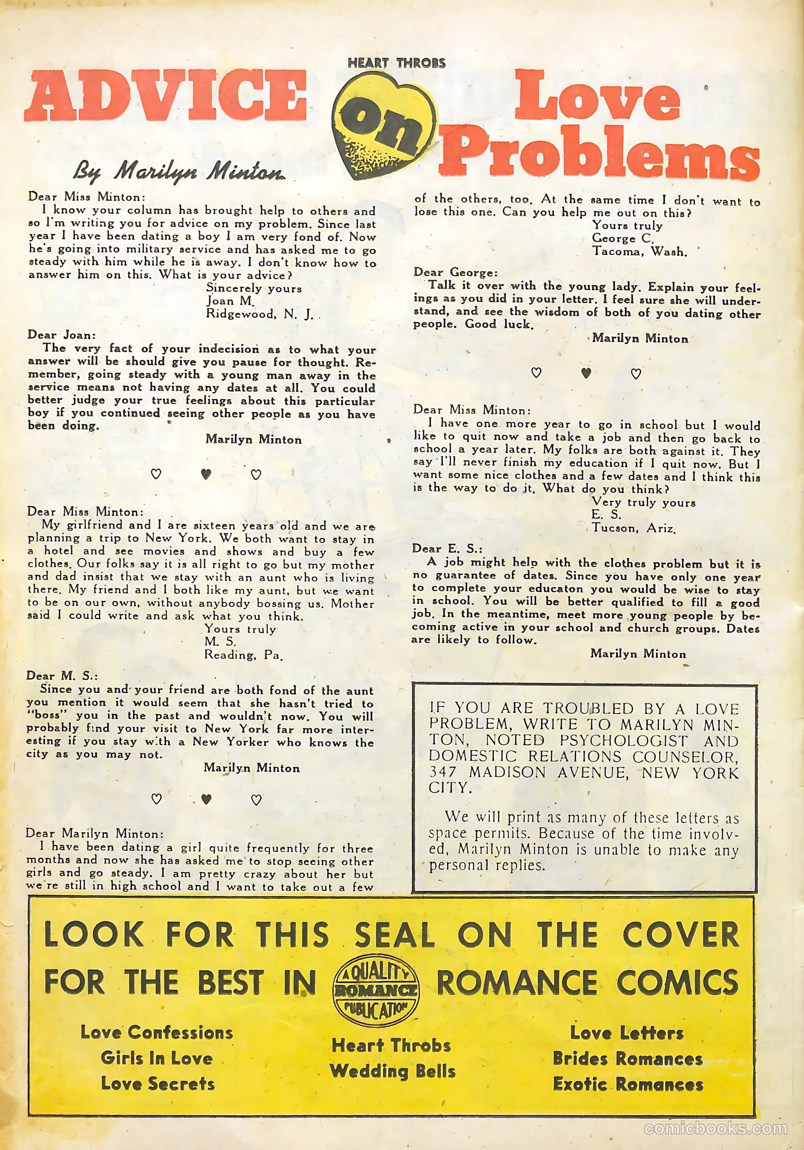 Heart Throbs #41 — page 26 of 36