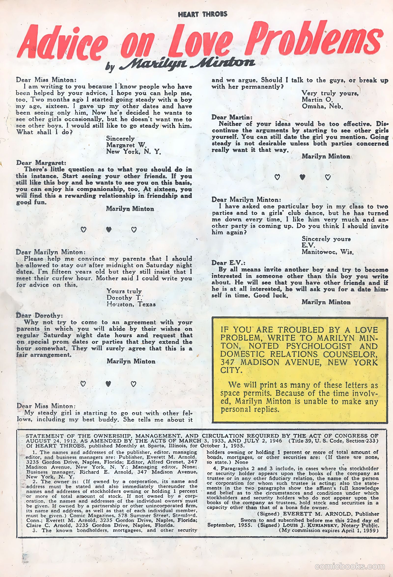 Heart Throbs #42 — page 26 of 36
