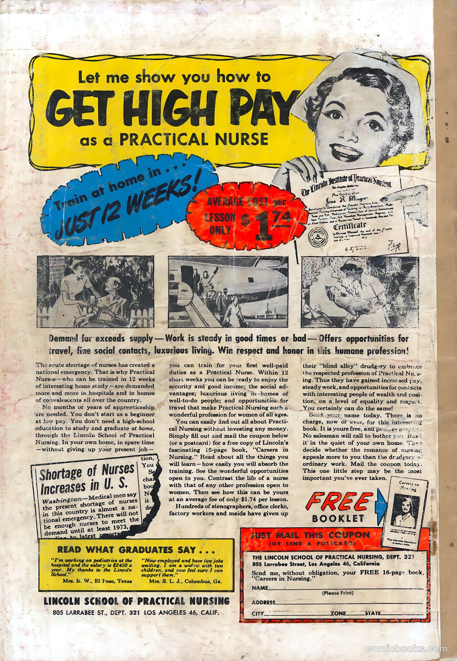 Heart Throbs #42 — page 36 of 36