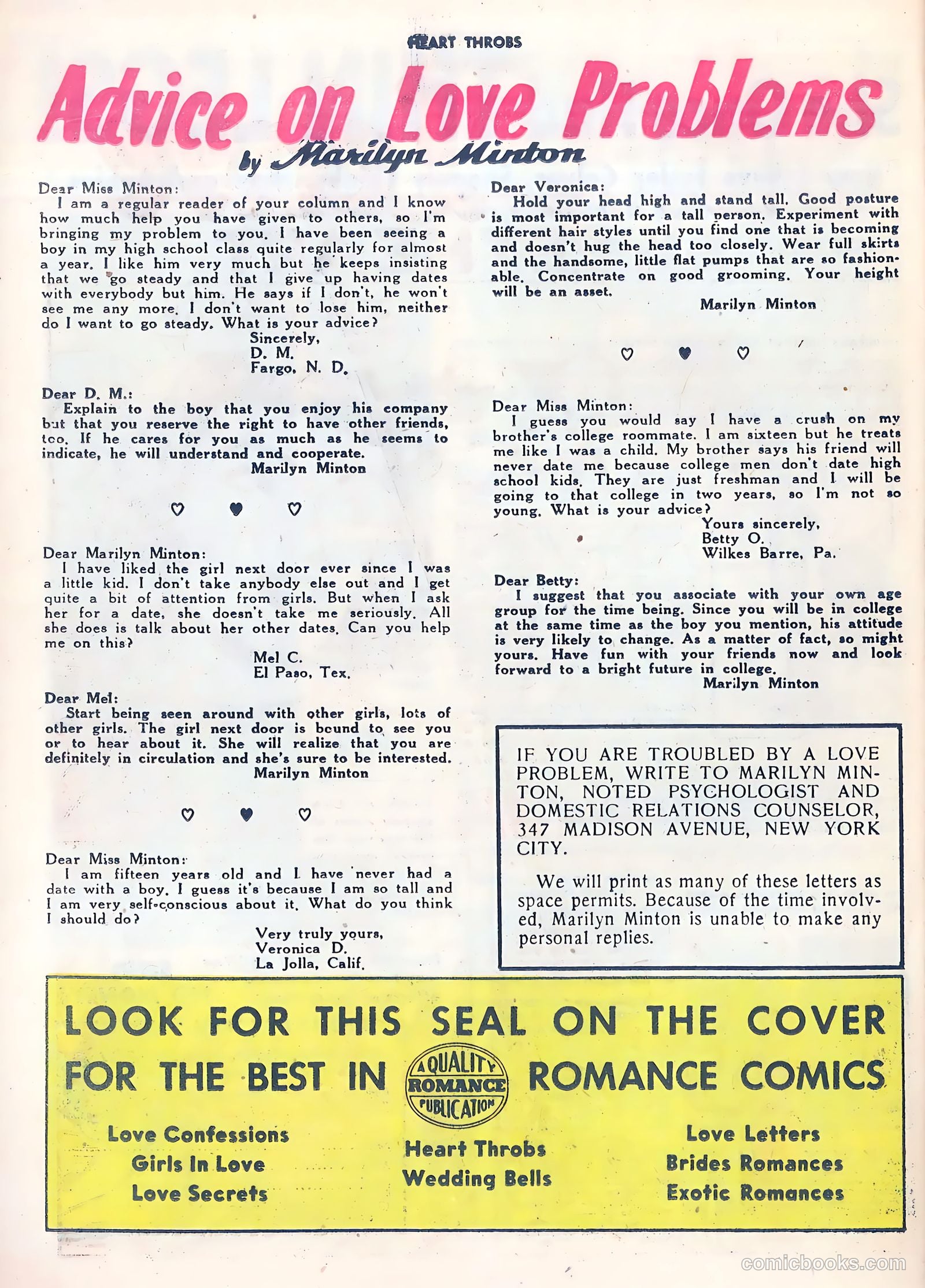Heart Throbs #43 — page 26 of 36